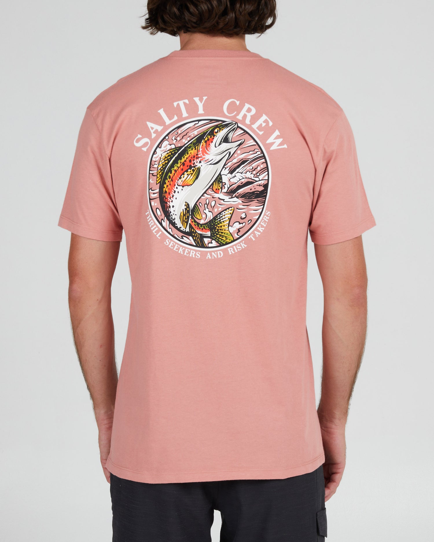 back view of Rainbow Coral S/S Premium Tee