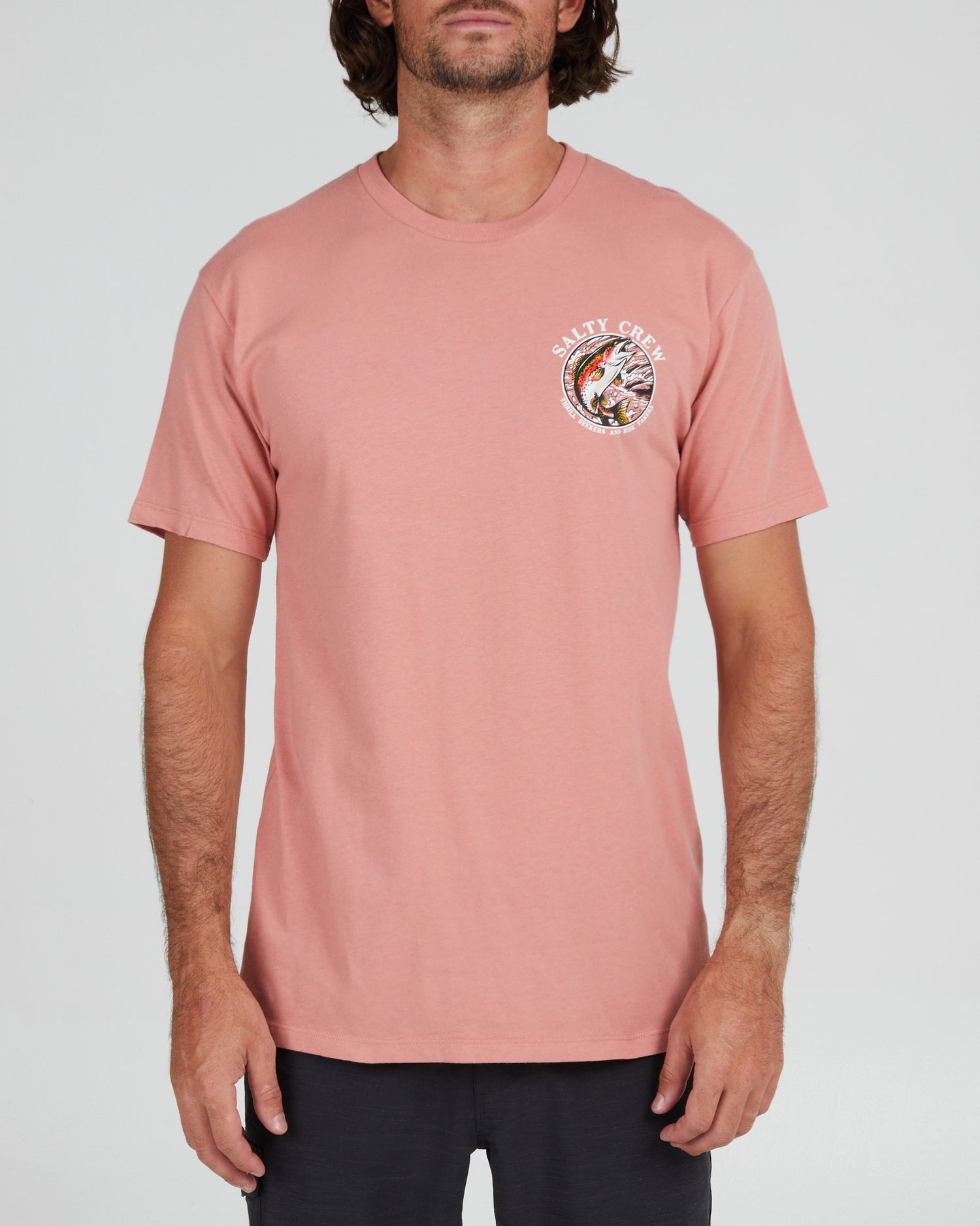 front view of Rainbow Coral S/S Premium Tee