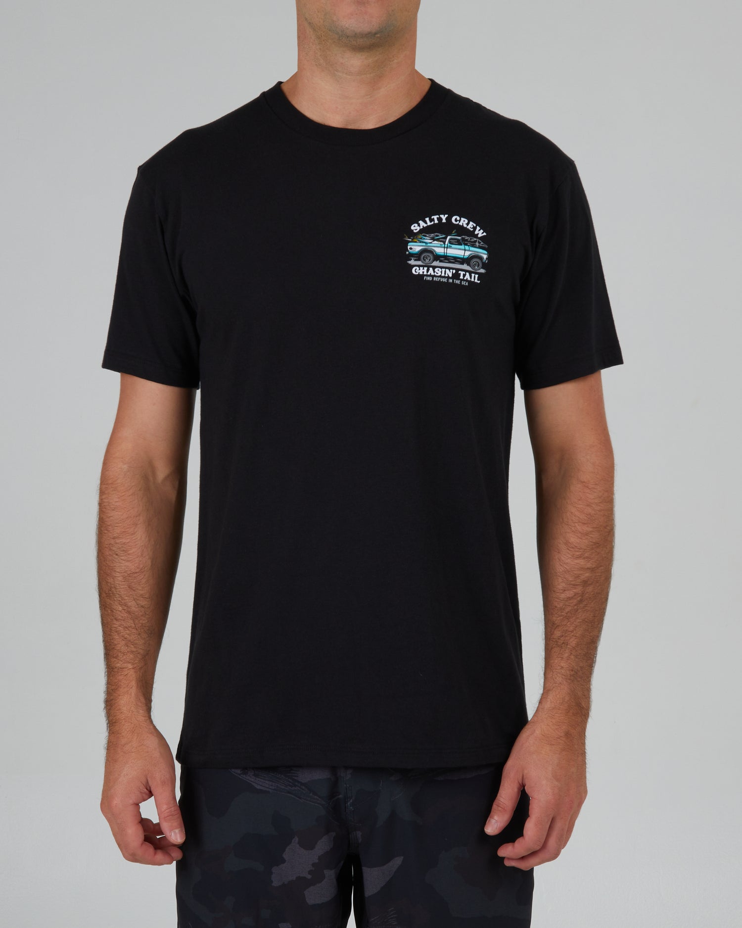 front view of Off Road Black S/S Premium Tee