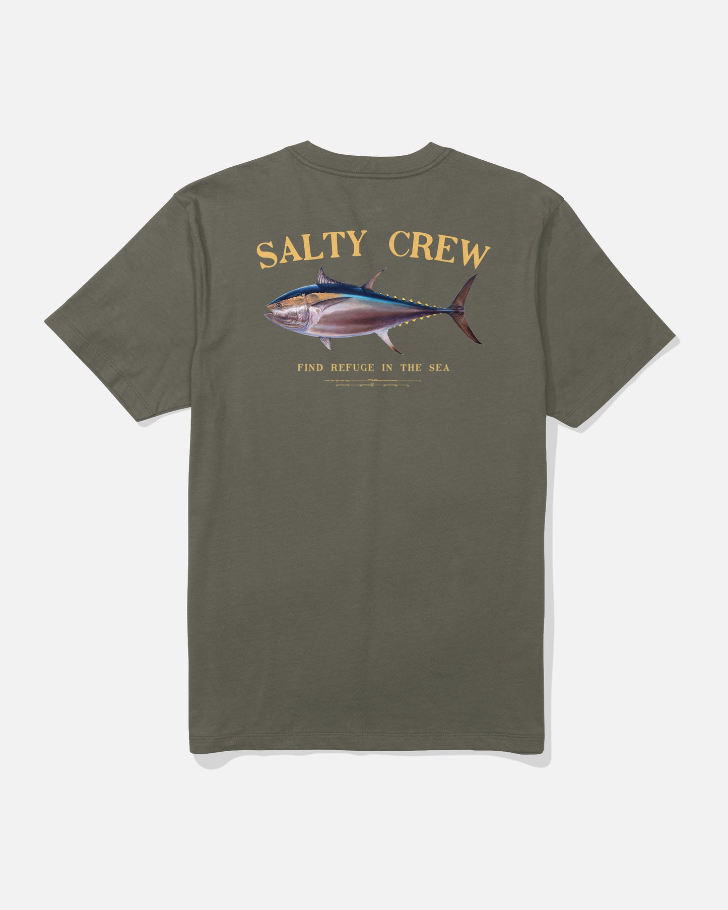 Big Blue Tee - Dusty Olive