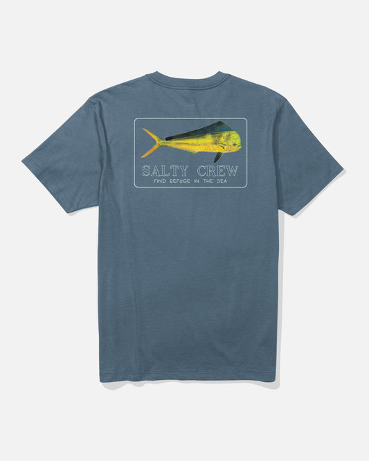 Golden Mahi Premium Tee - Slate