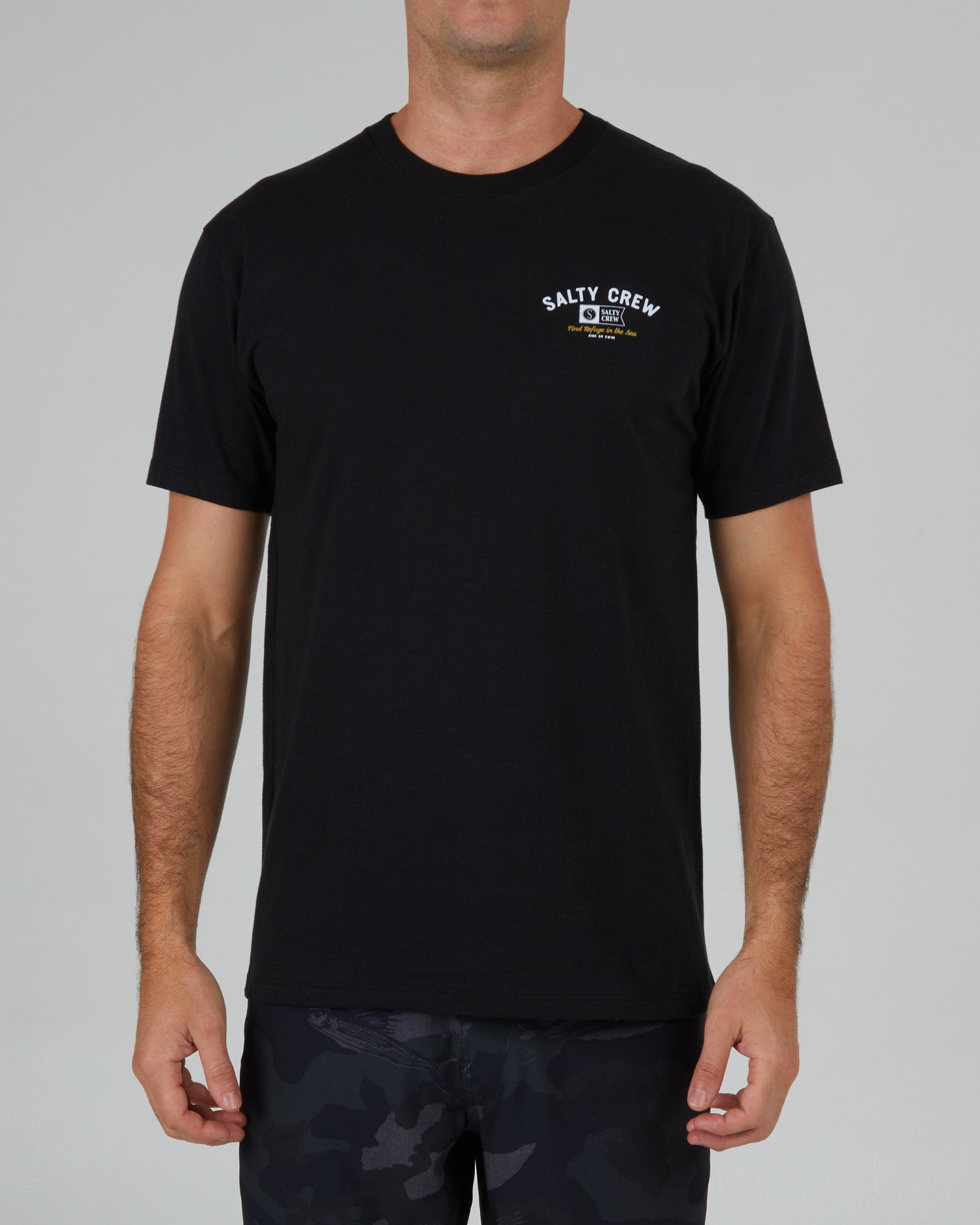 Surf Club Black S/S Premium Tee