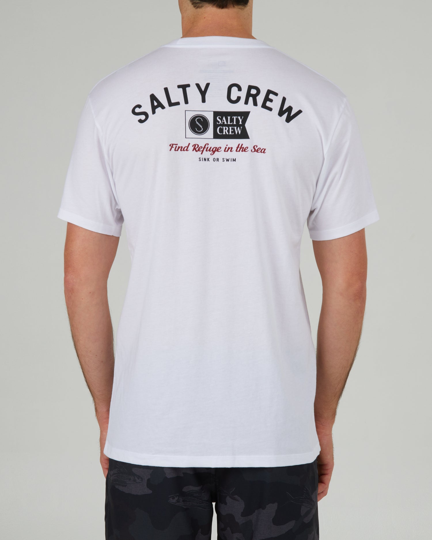 Salty Crew Surf Club Premium T-Shirt - White - XXL