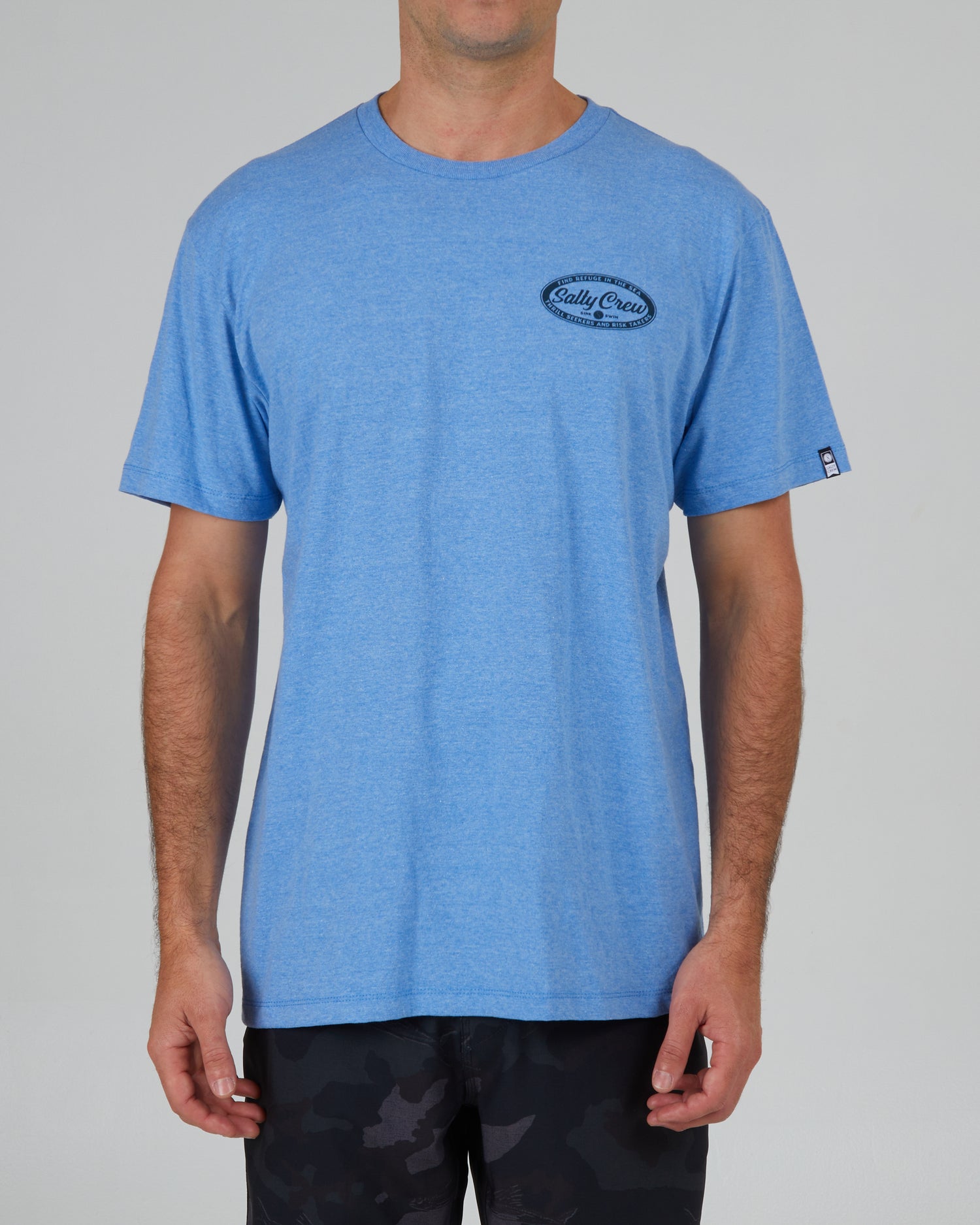 front view of Ovaltine Light Blue S/S Standard Tee