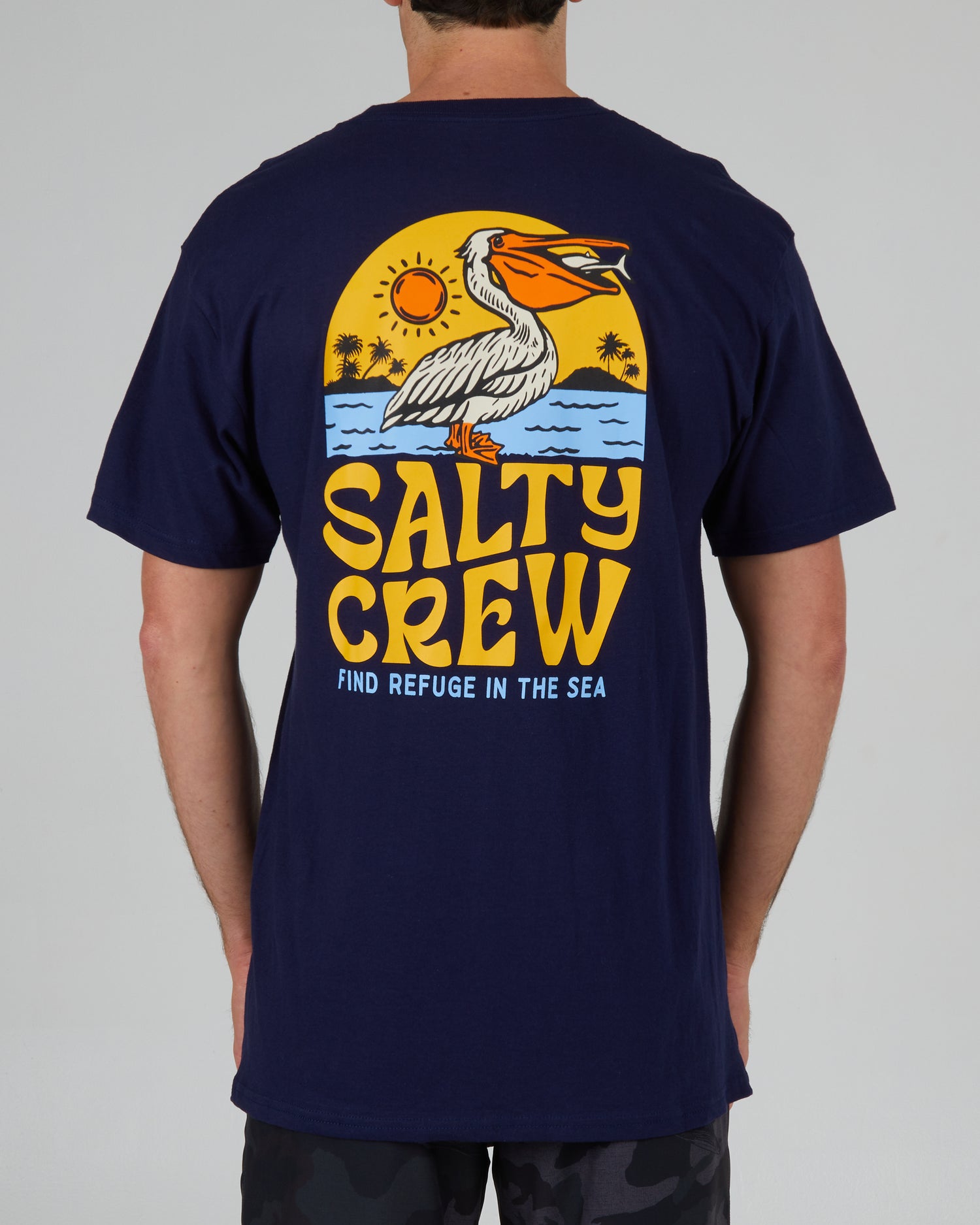 Seaside Navy S/S Standard Tee