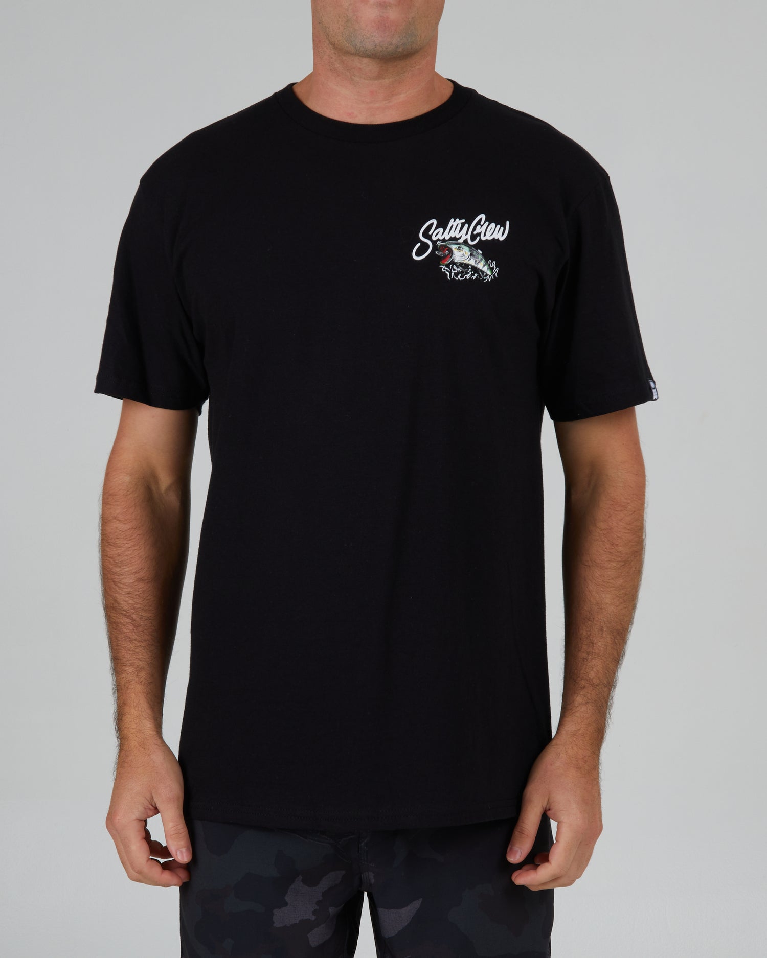 front view of Castoff Black S/S Standard Tee