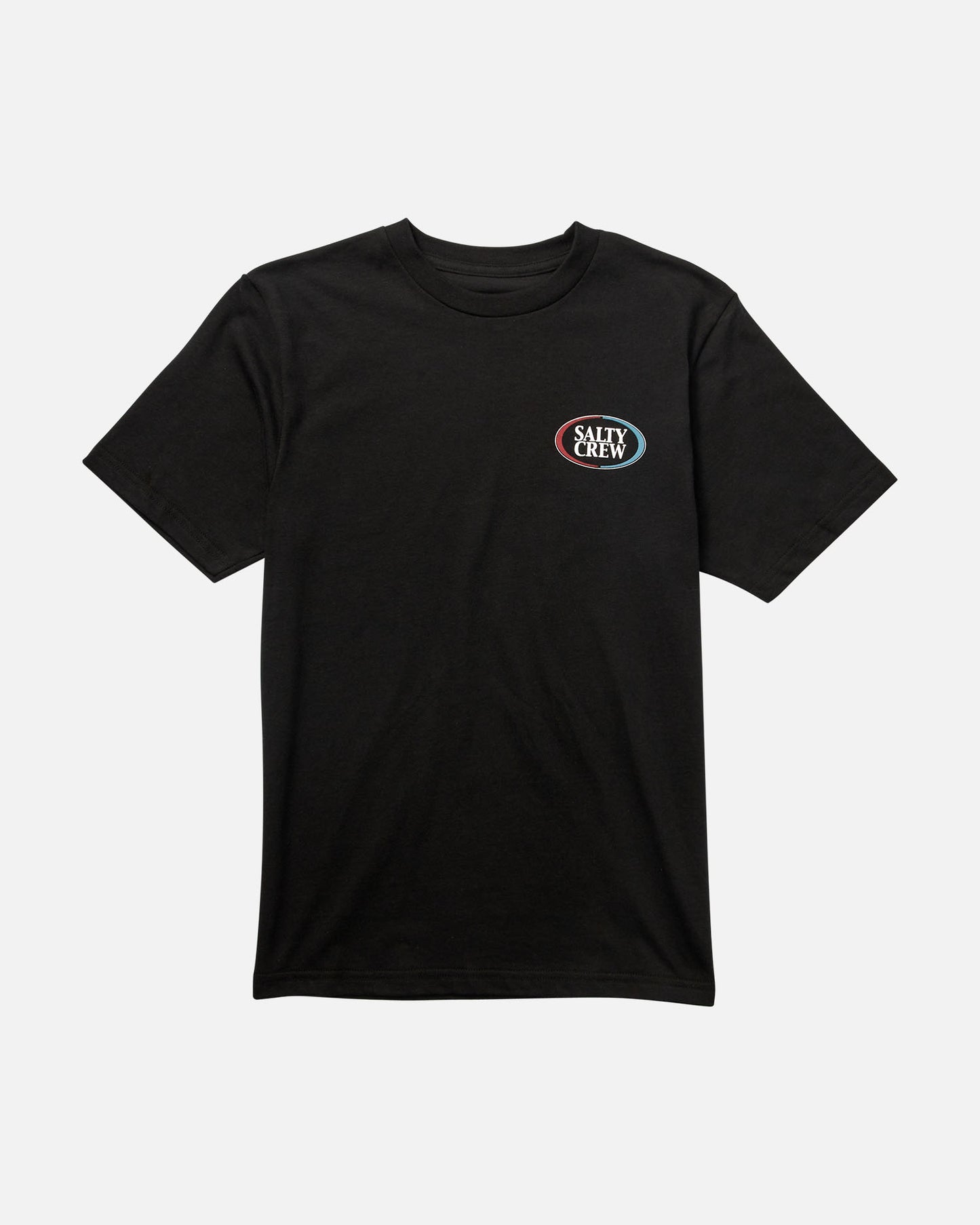 front view of Half N Half Boys Black S/S Tee