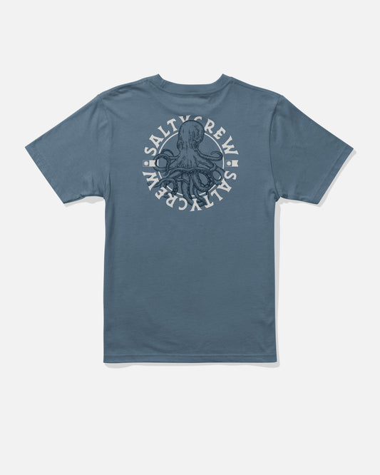Tentacles Boys Tee - Slate