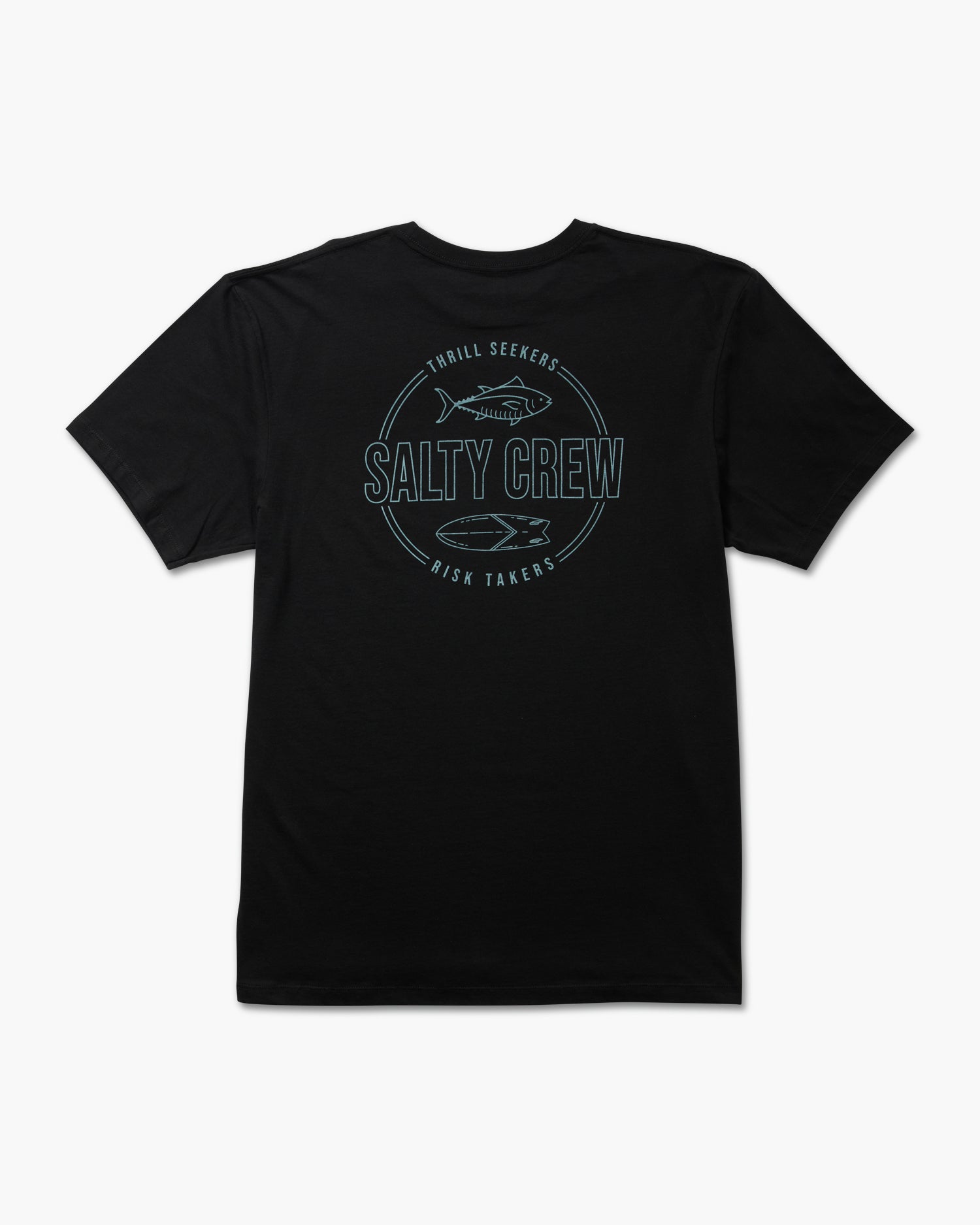 Salty Crew Ernesto Black S/S Perforated Shirt main image 1