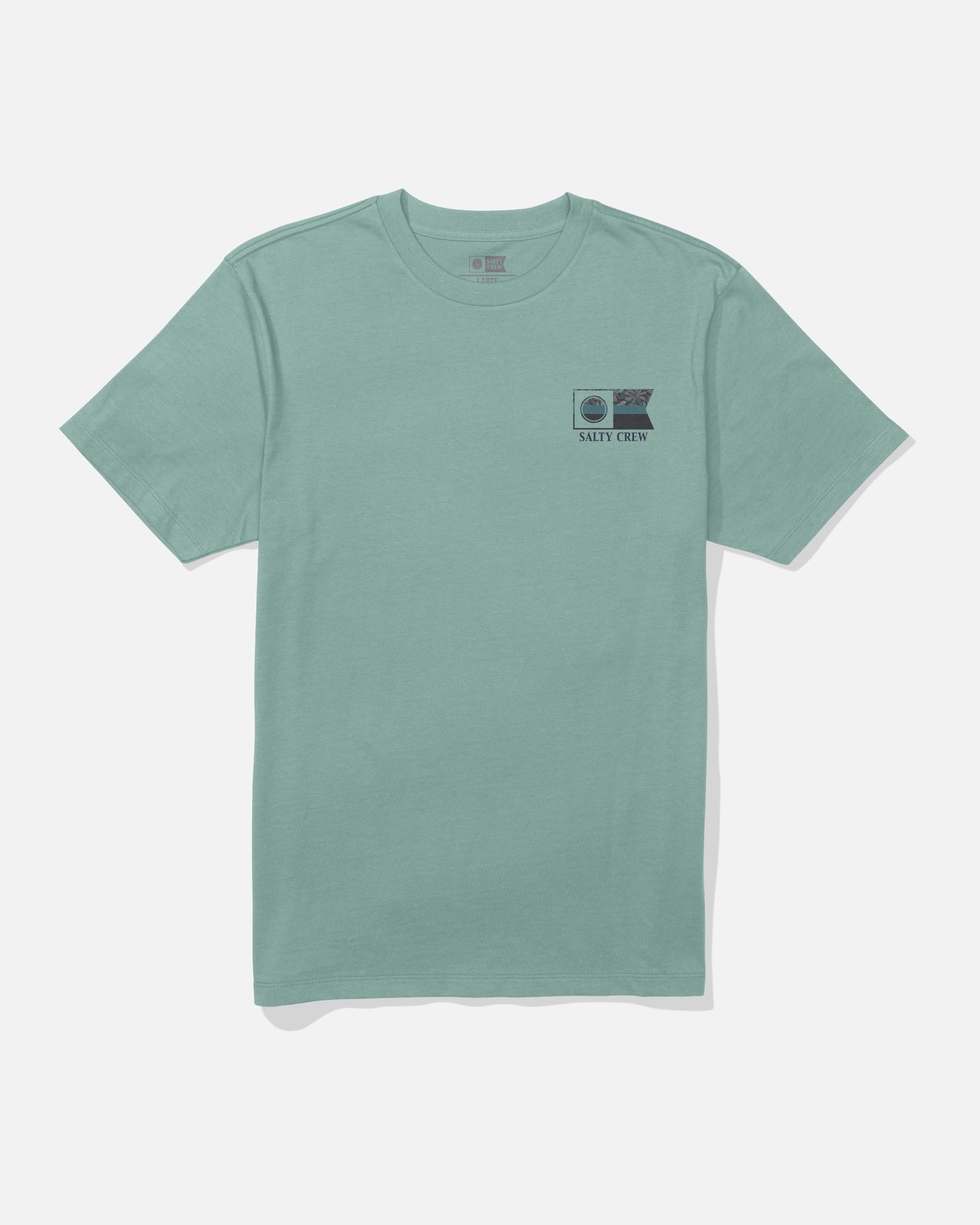 front view of Flagship Premium Tee - Mackerel
