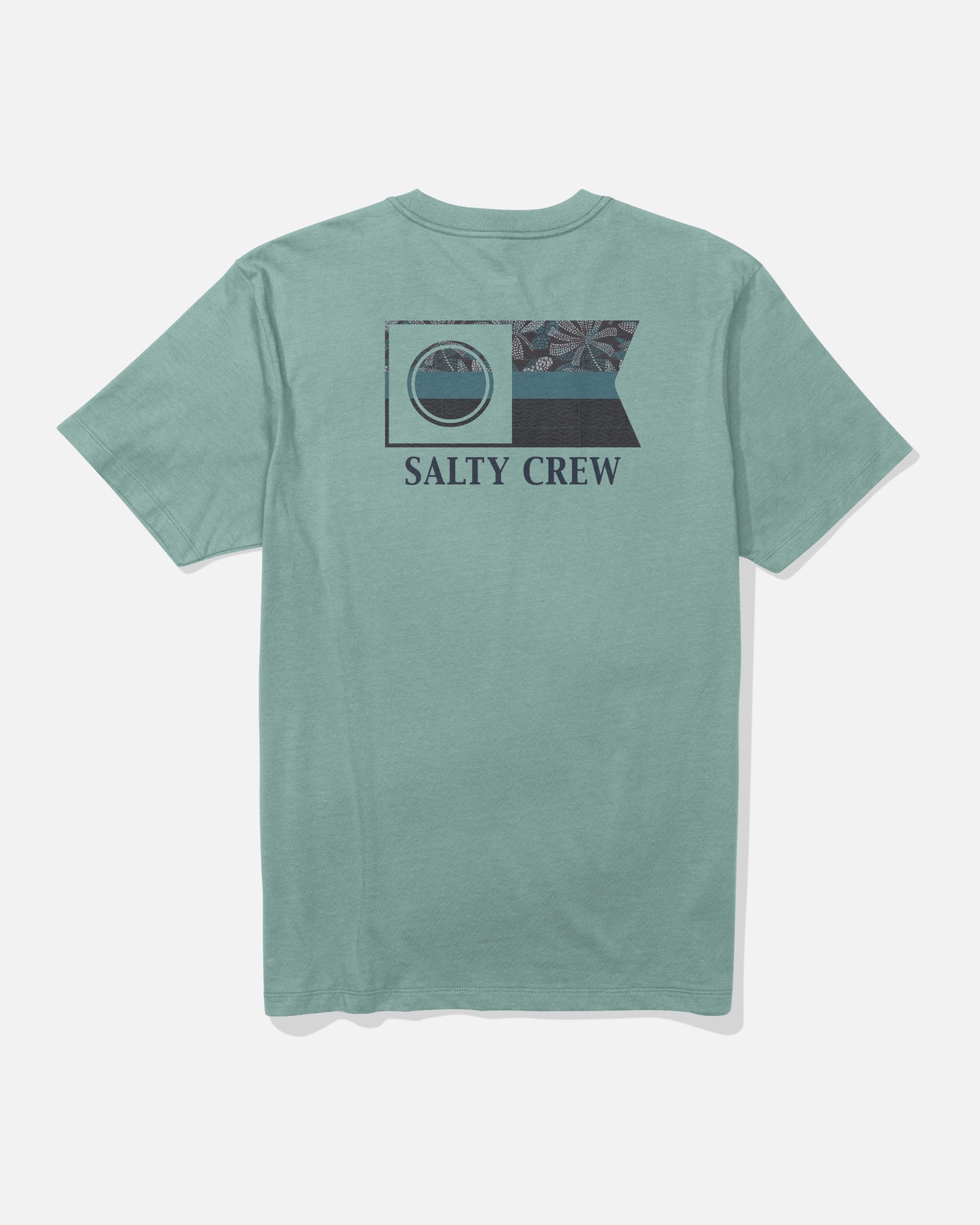 back view of Flagship Premium Tee - Mackerel