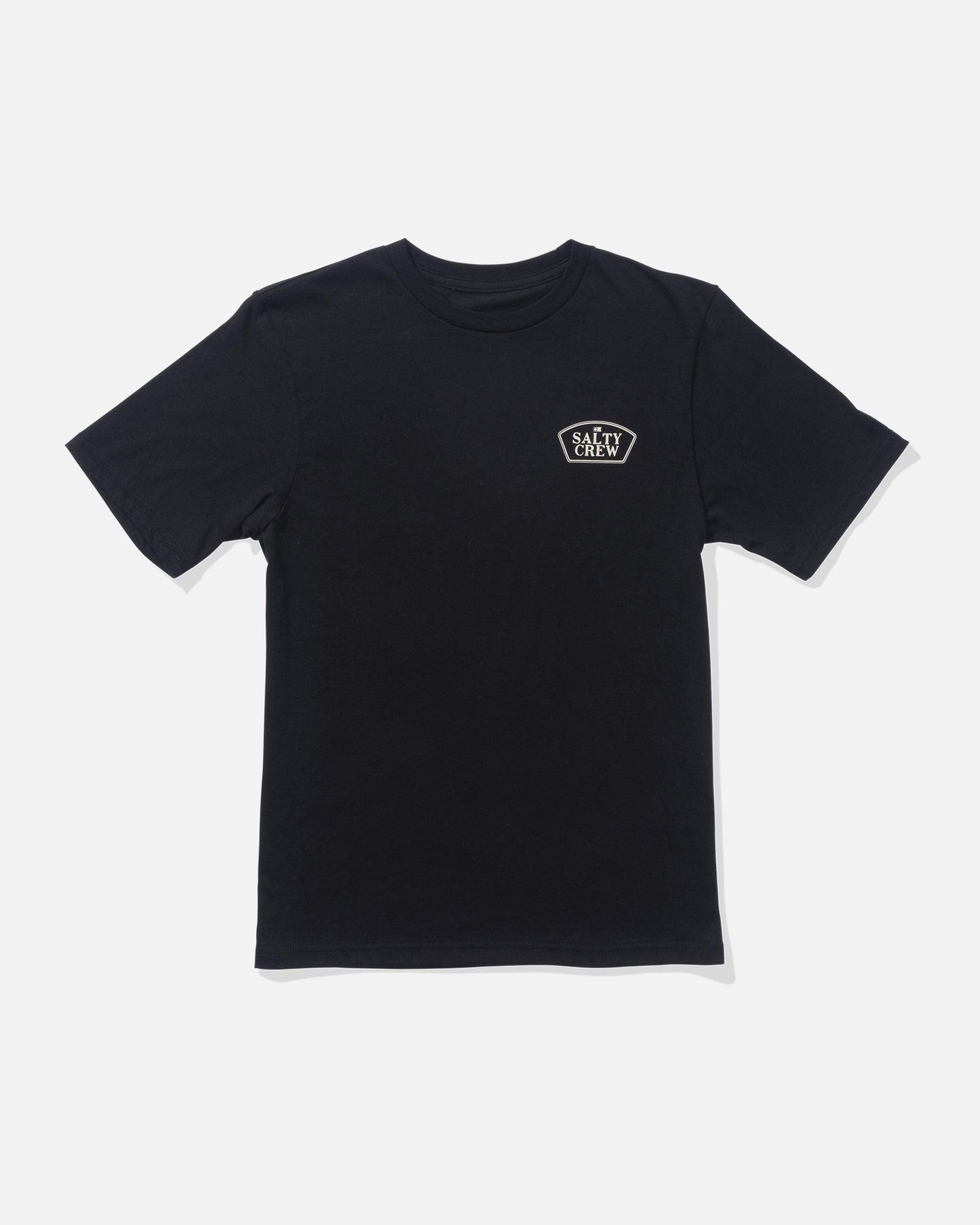 front view of Filler Up Boys Tee - Black