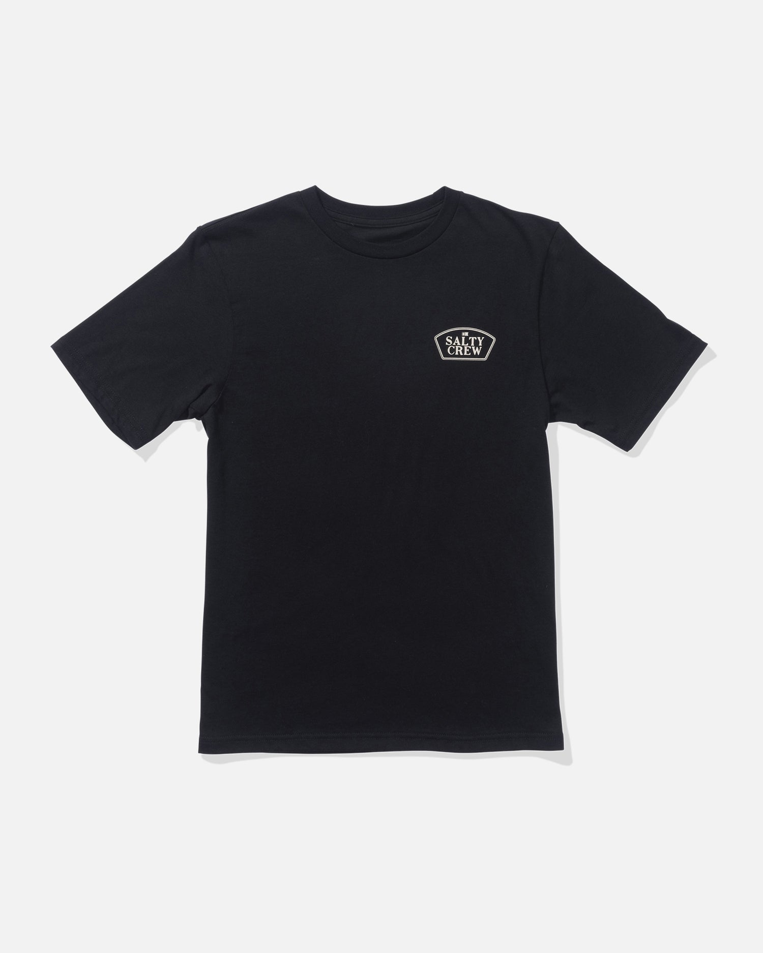 front view of Filler Up Boys Tee - Black
