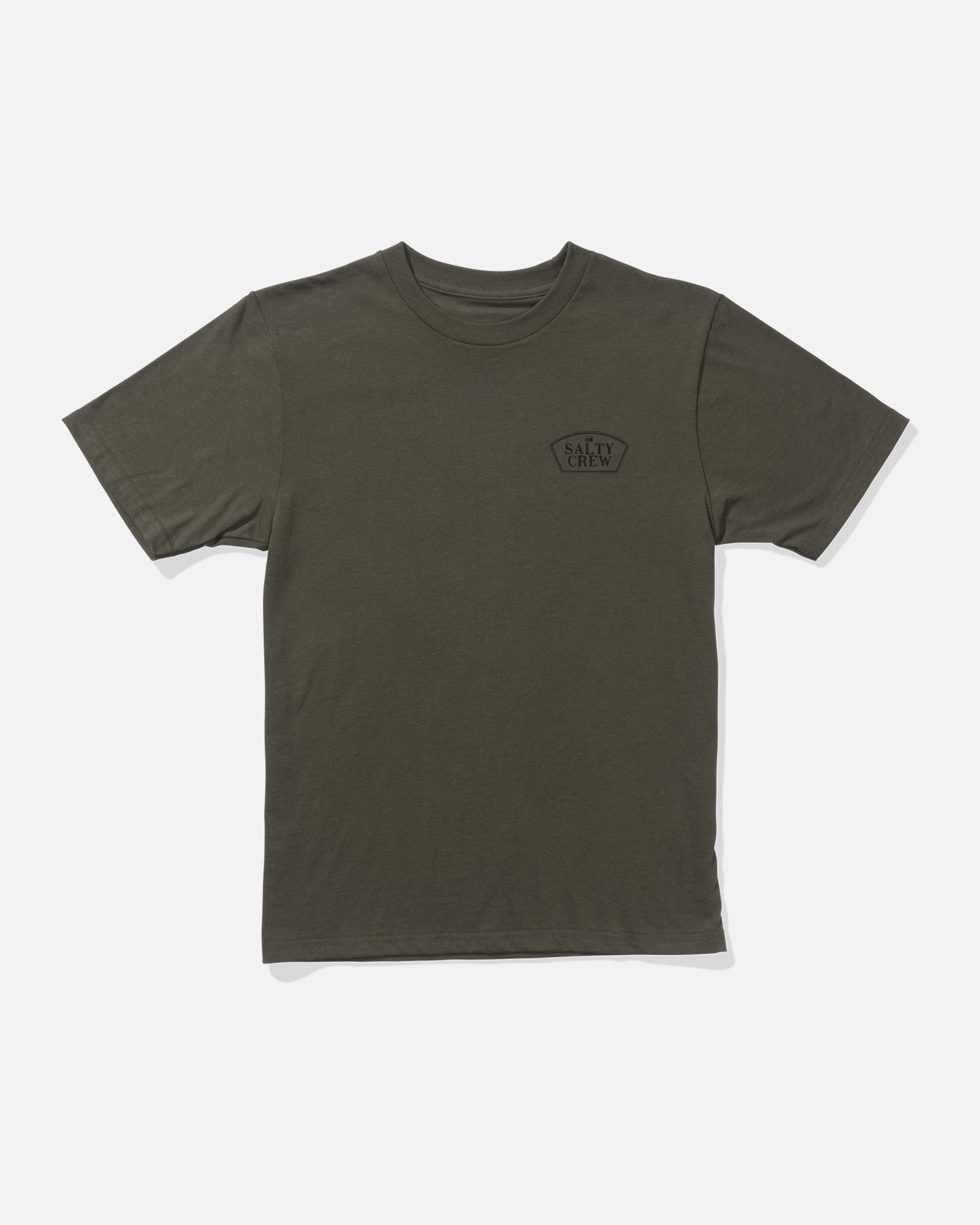 front view of Filler Up Boys Tee - Dusty Olive