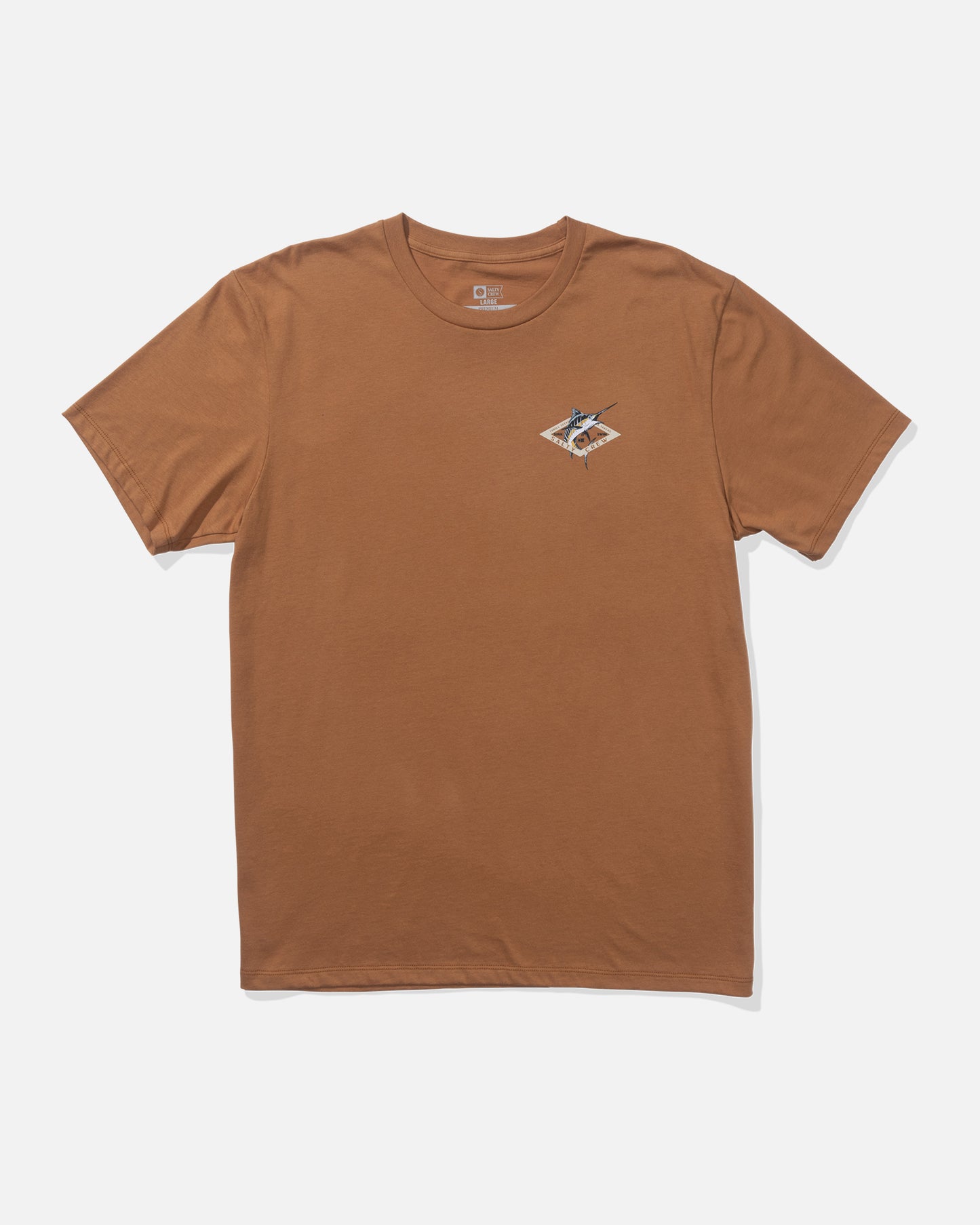 back view of Diamond Marlin Premium  Tee - Sierra