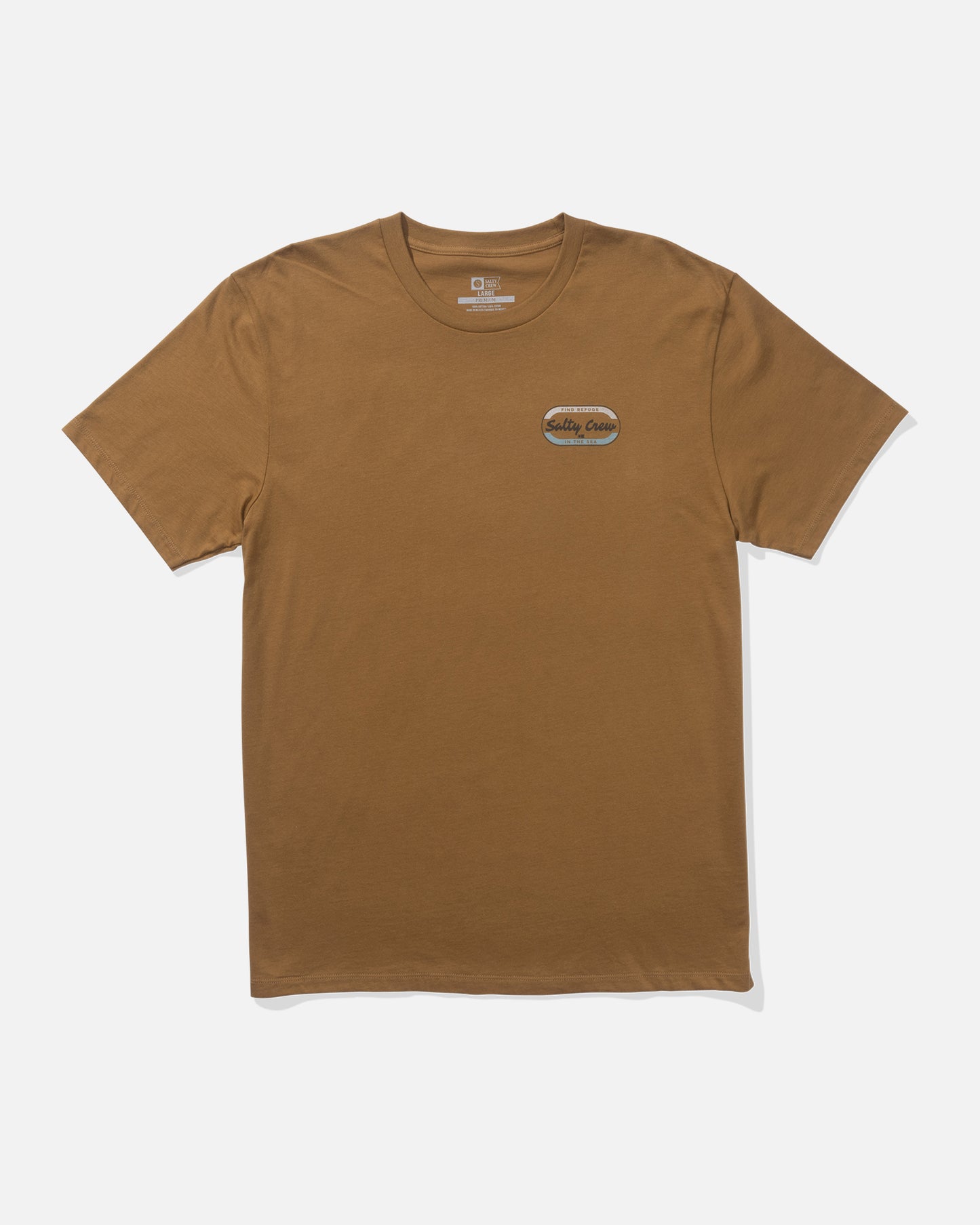front view of Capsule Premium Tee - Caramel