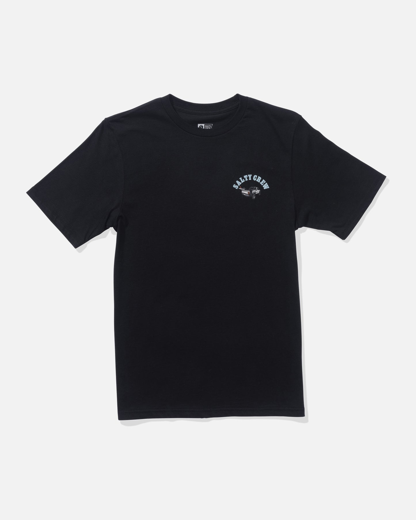 front view of Lifted Boys Tee - Black