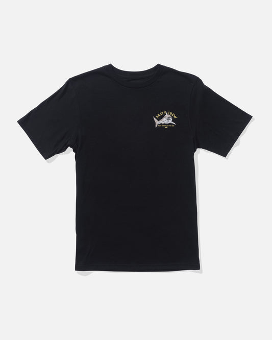 front view of Lurking Boys Tee - Black