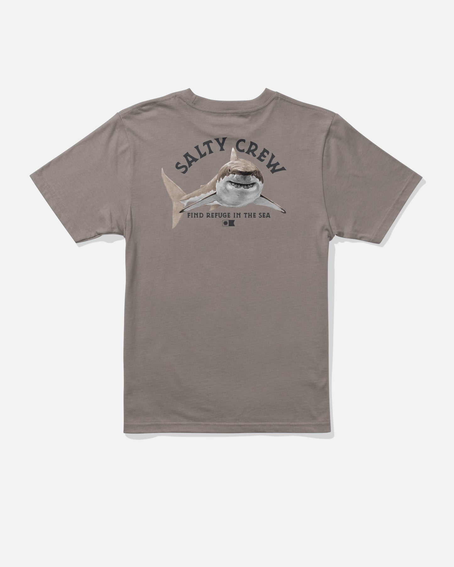 Back view of the Lurking Boys Tee - Cinder. 