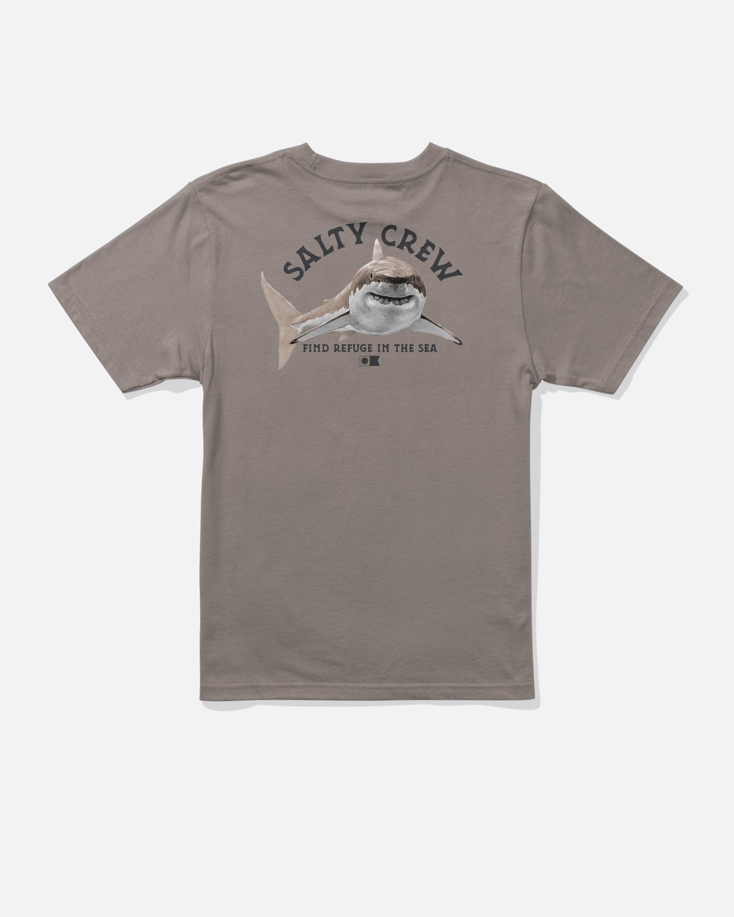 Back view of the Lurking Boys Tee - Cinder. 