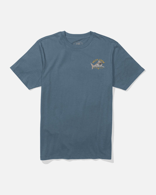 Front view of the Lurking Tee - Slate. 
