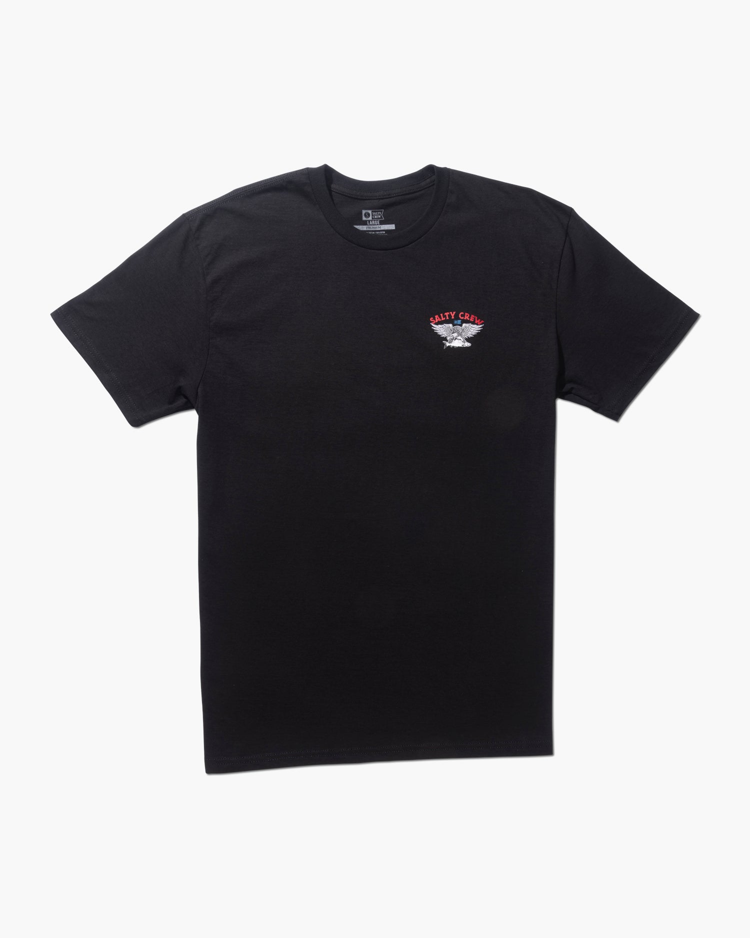 front view of Fly Over Black S/S Standard Tee