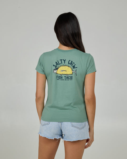 Baja Fresh Modern Tee - Sage