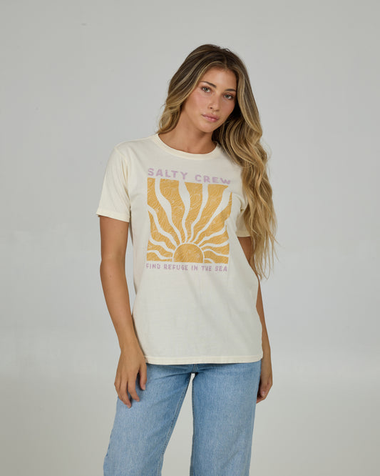 Perfect Set Boyfriend Tee - Off White