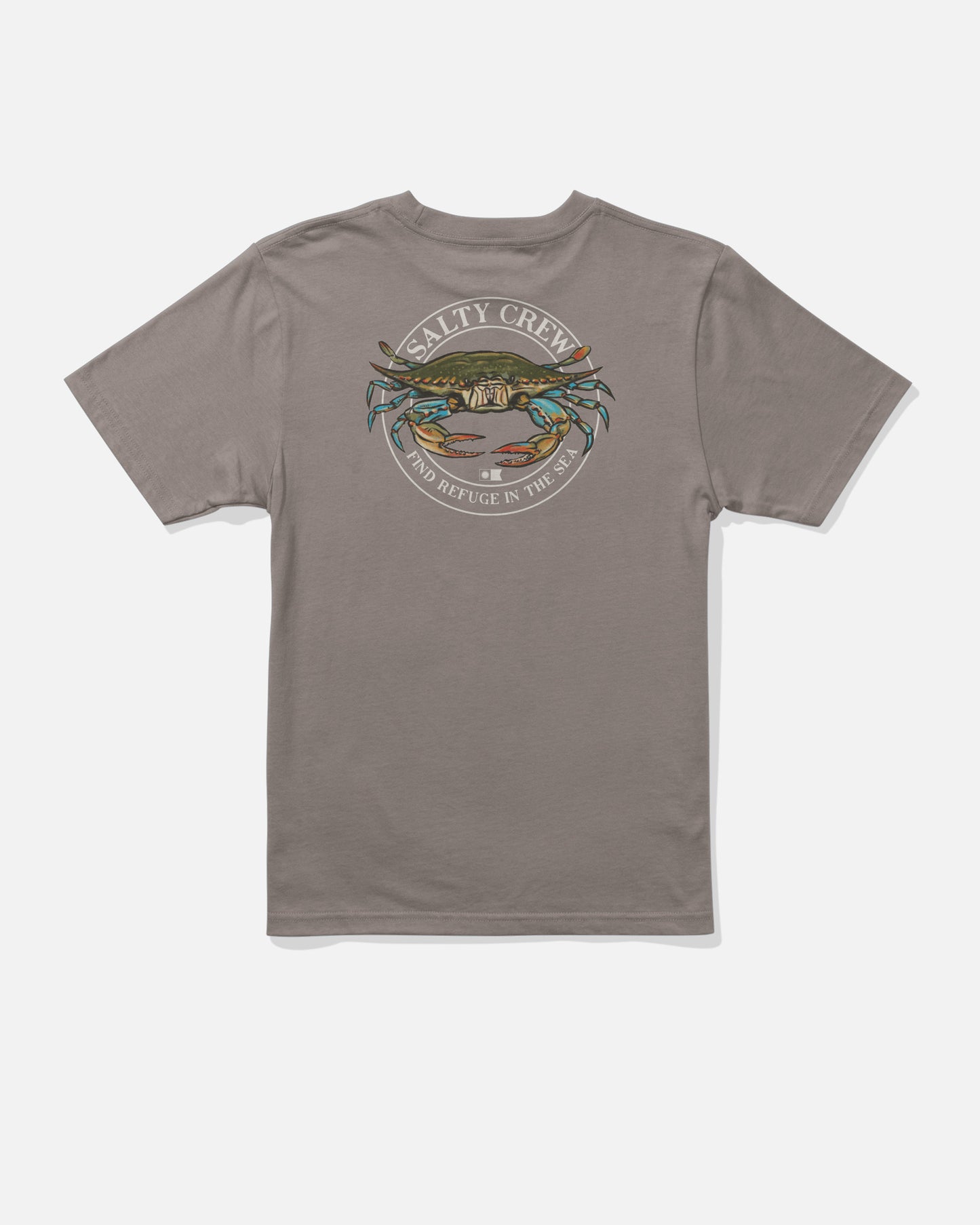 Back view of the Jimmy Boys Tee - Cinder. 