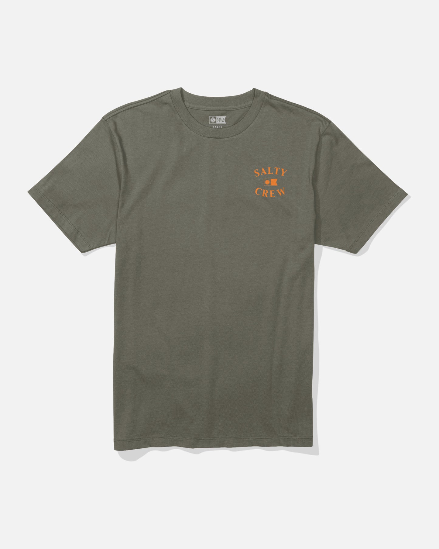 front view of Capitals Premium Tee - Dusty Olive