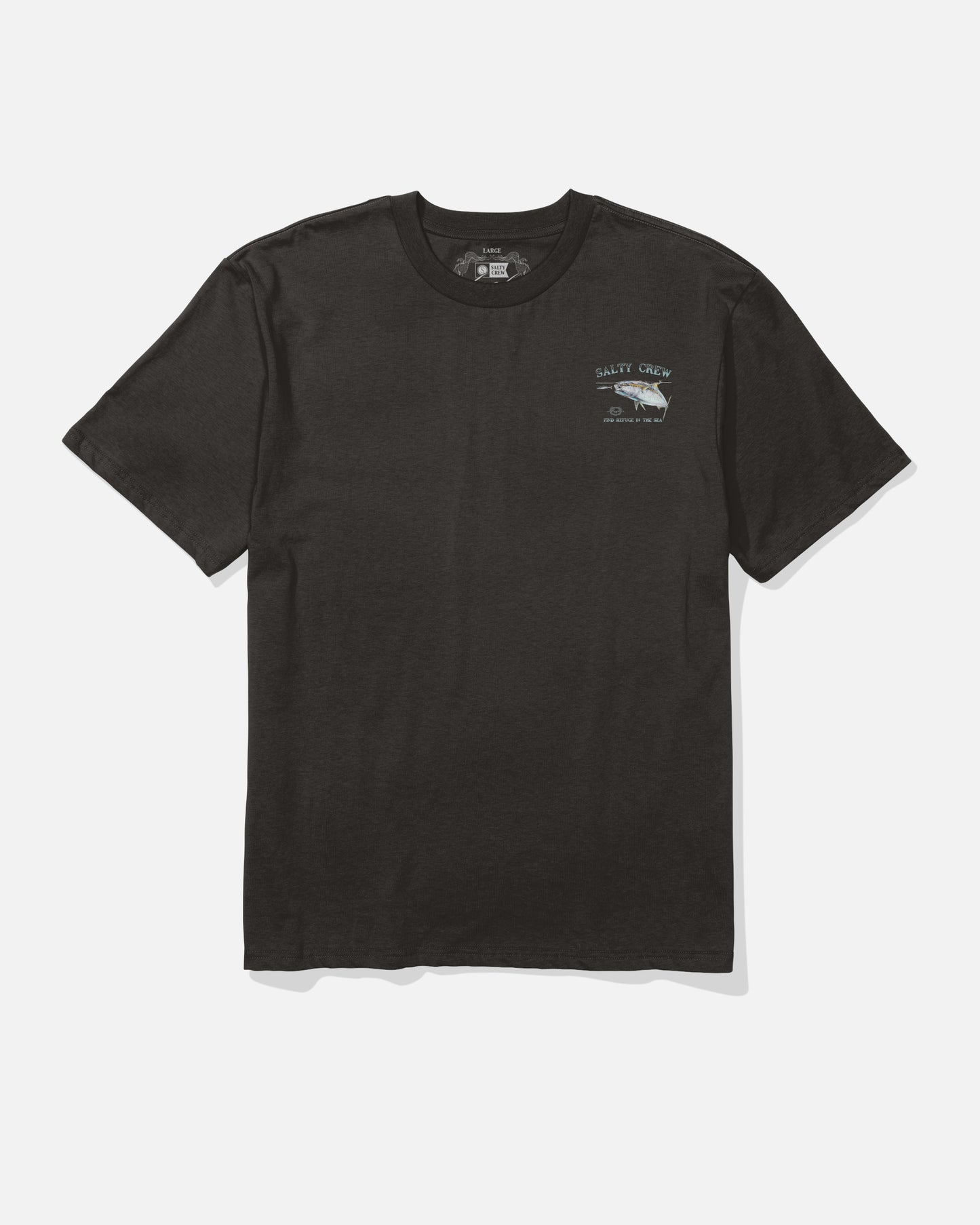 front view of Surface Classic Tee - Black