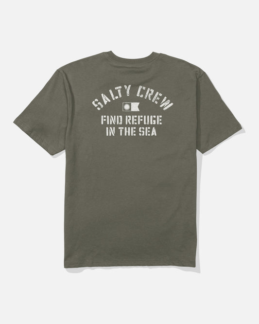 Even Keel Classic Tee - Dusty Olive