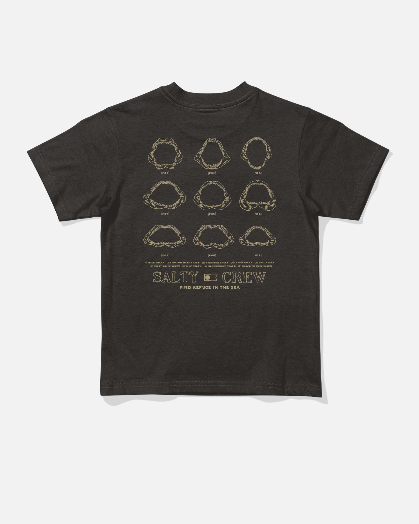 Jawbone Toddler Tee - Black