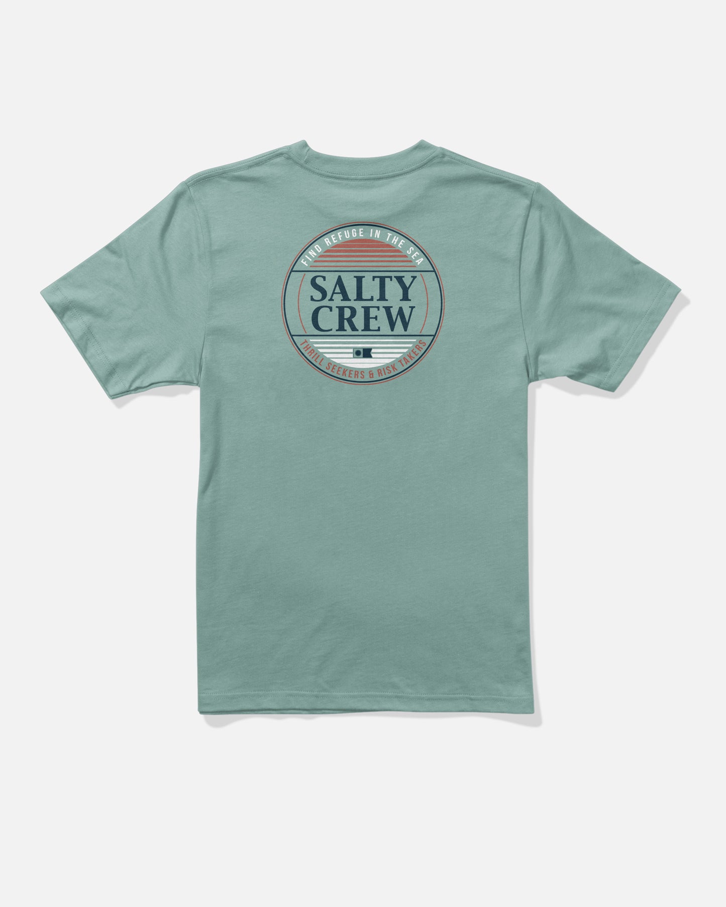 Simple Fade Boys Tee - Mackerel