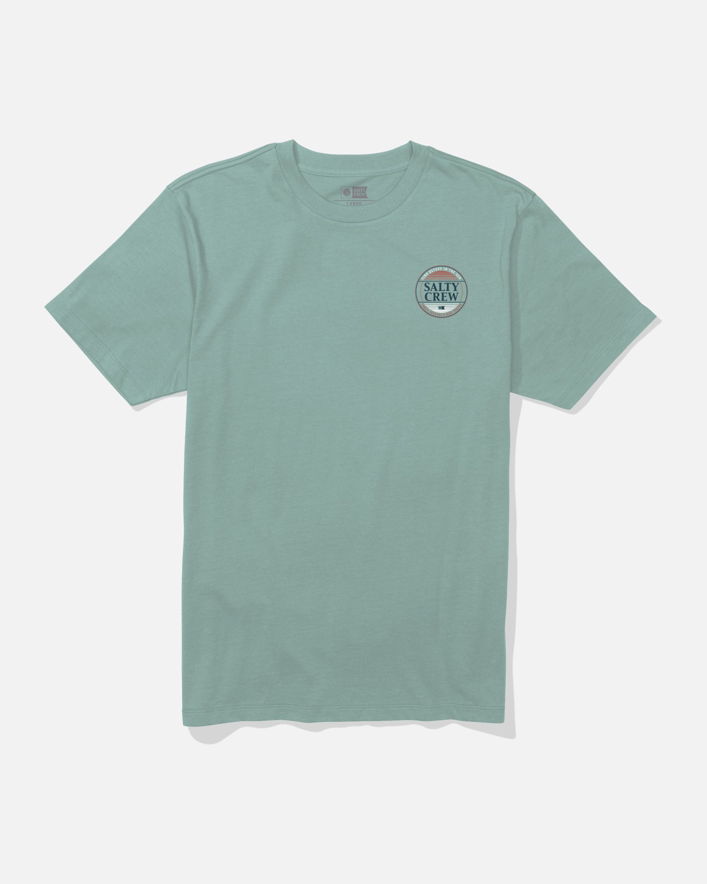 Front view of the Simple Fade Tee - Mackerel. 