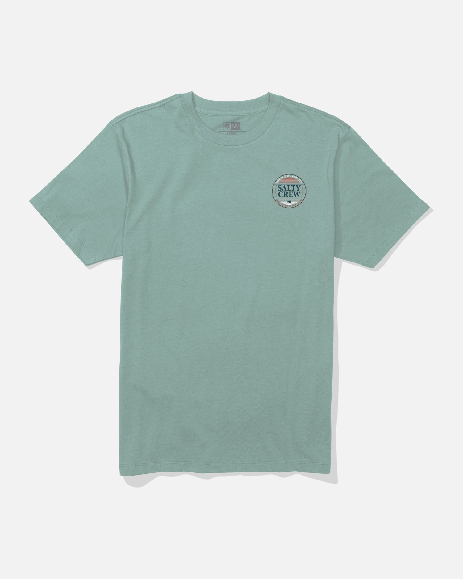 Front view of the Simple Fade Tee - Mackerel. 