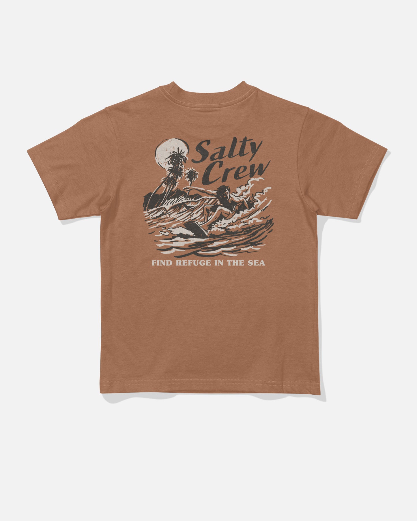 Back view of the Surf Camp Toddler Tee - Sierra. 