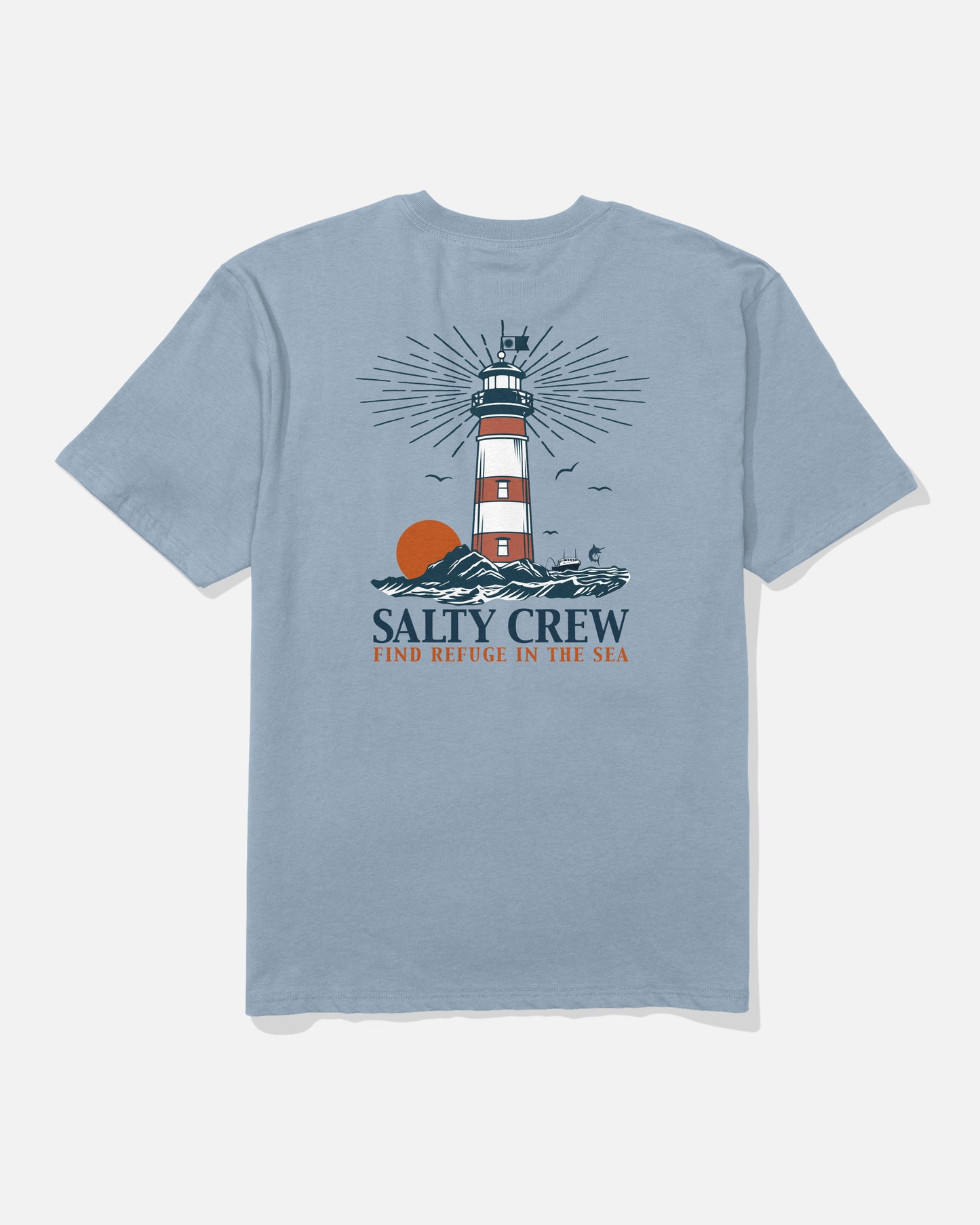 High Beam Classic Tee - Blue Fog