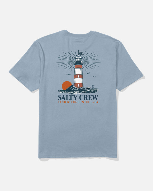 High Beam Classic Tee - Blue Fog