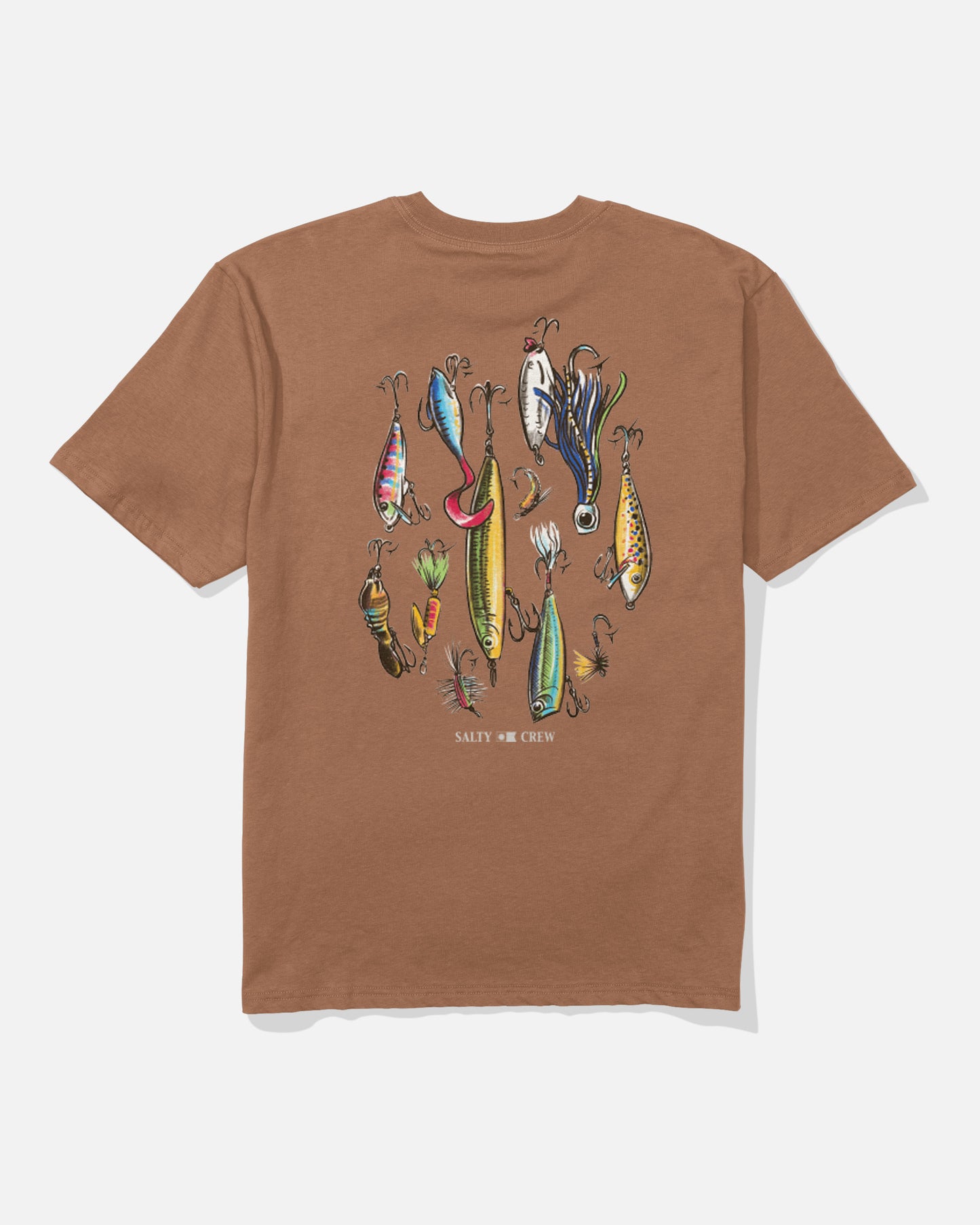 Back view of the Lure Gear Classic Tee - Sierra. 