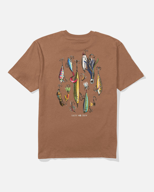 Back view of the Lure Gear Classic Tee - Sierra. 