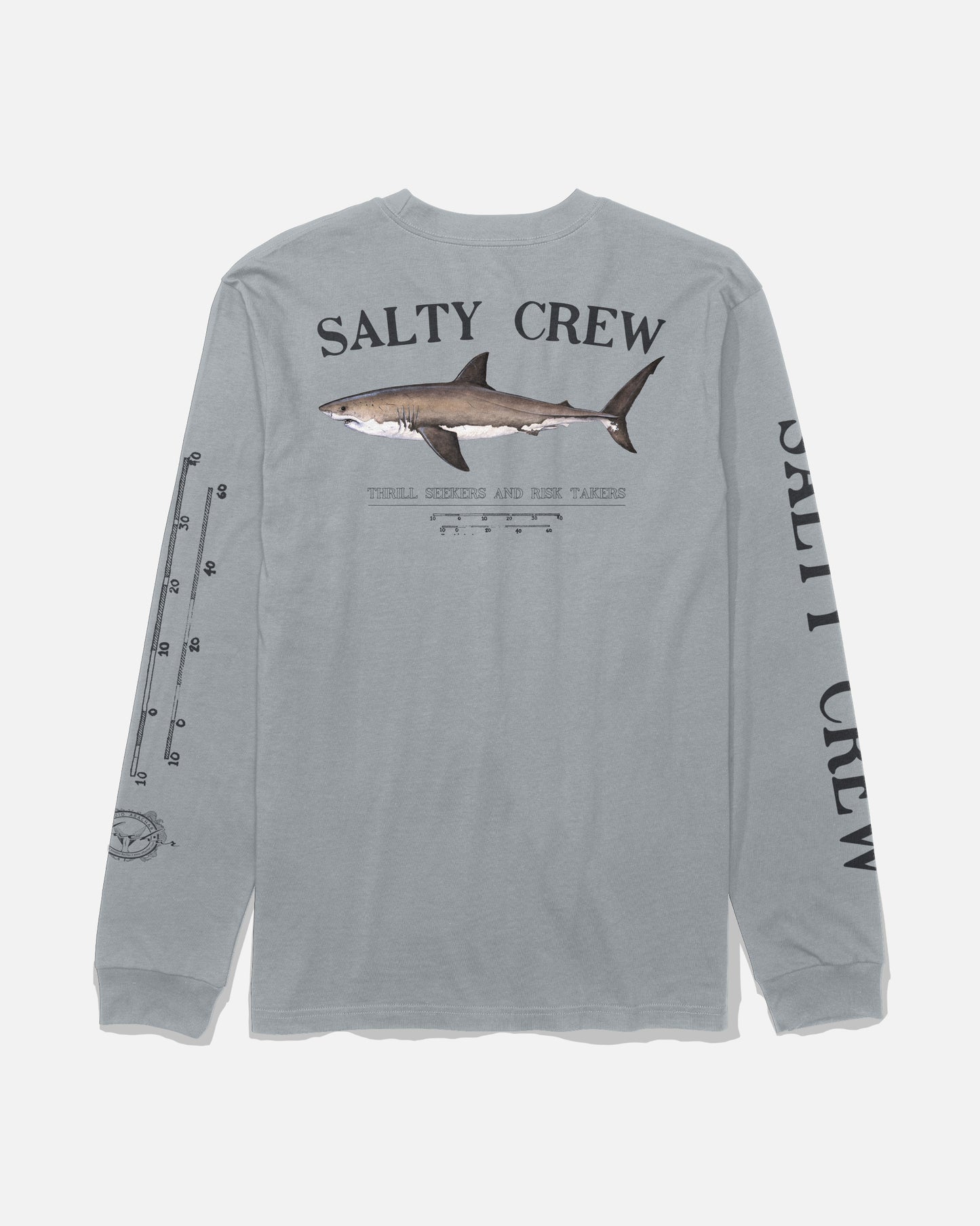 Bruce Long Sleeve Tee - Quarry