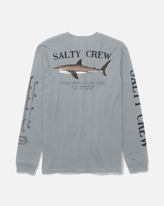 Bruce Long Sleeve Tee - Quarry