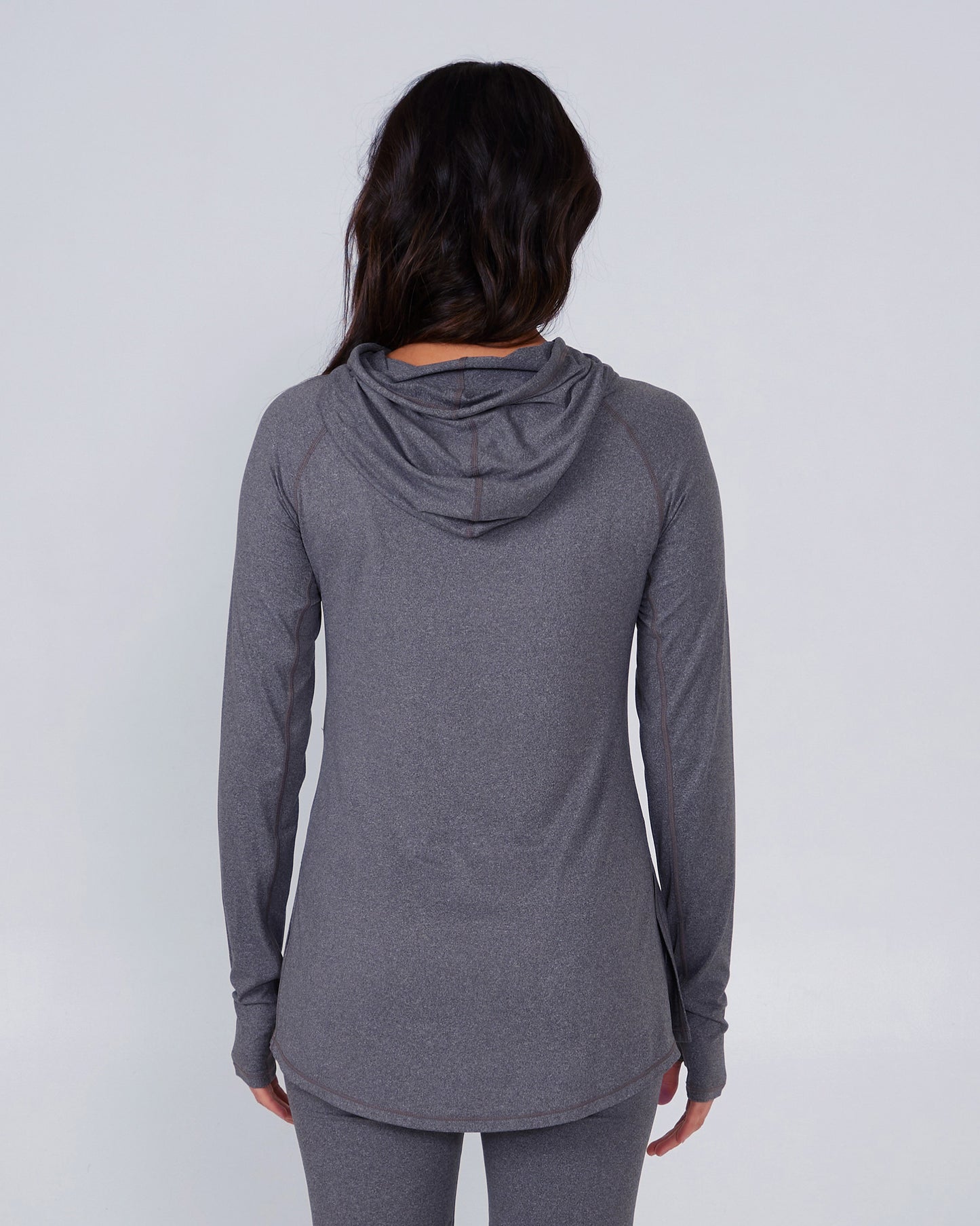 Thrill Seekers Charcoal Hooded Sunshirt