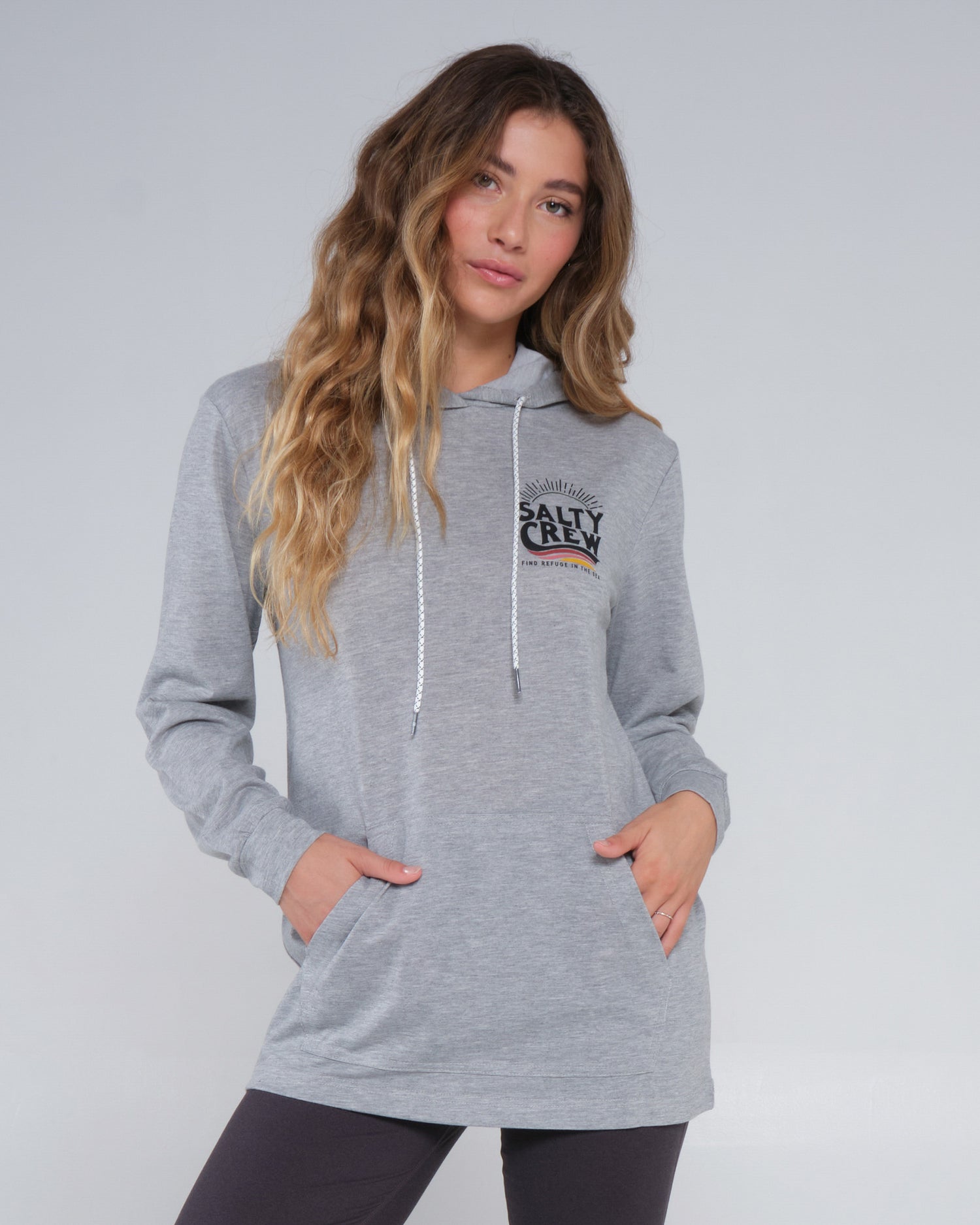 The Wave Athletic Heather Mid Weight Hoody