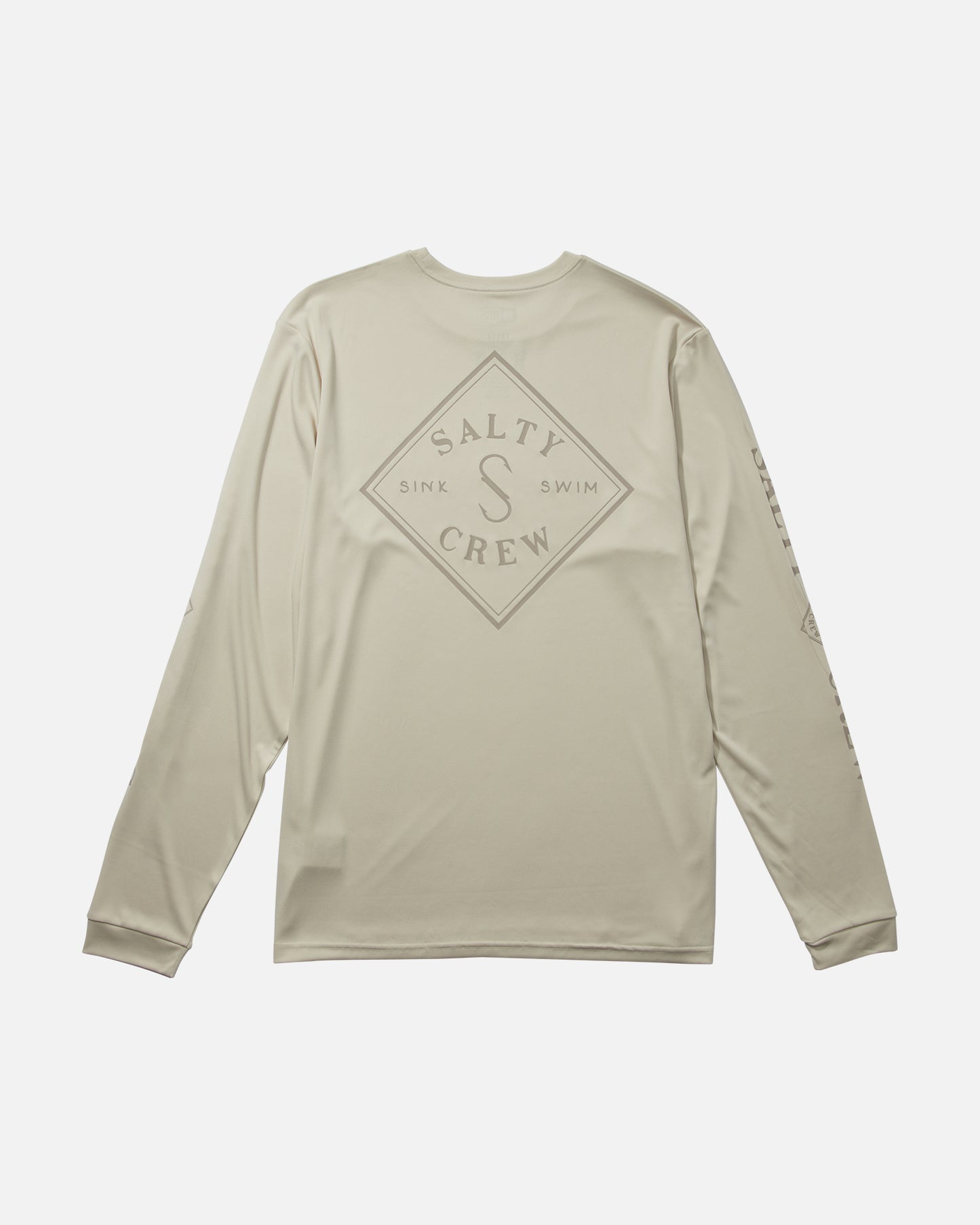 back view of Tippet Natural L/S Sunshirt