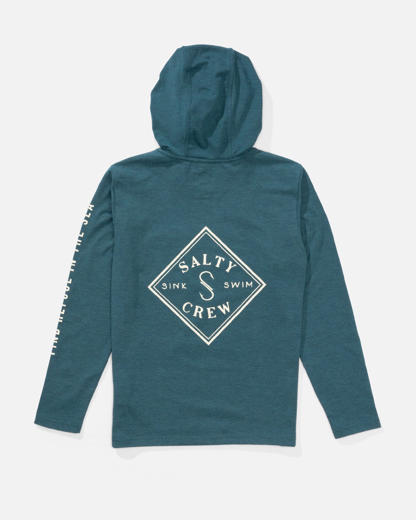 Tippet Boys Tech Tee Hoodie - Hydro