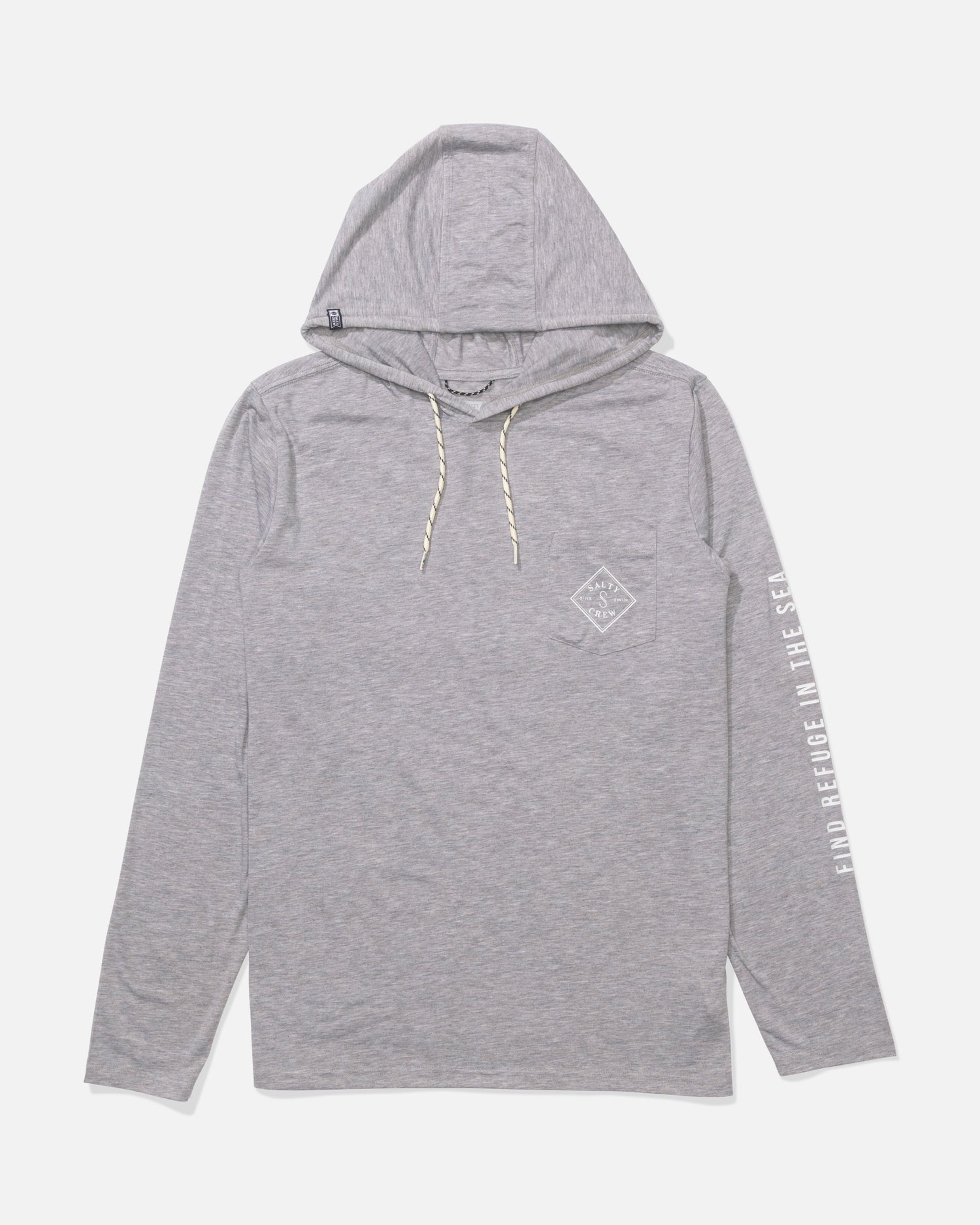 Tippet Pocket UV Hoodie - Quarry