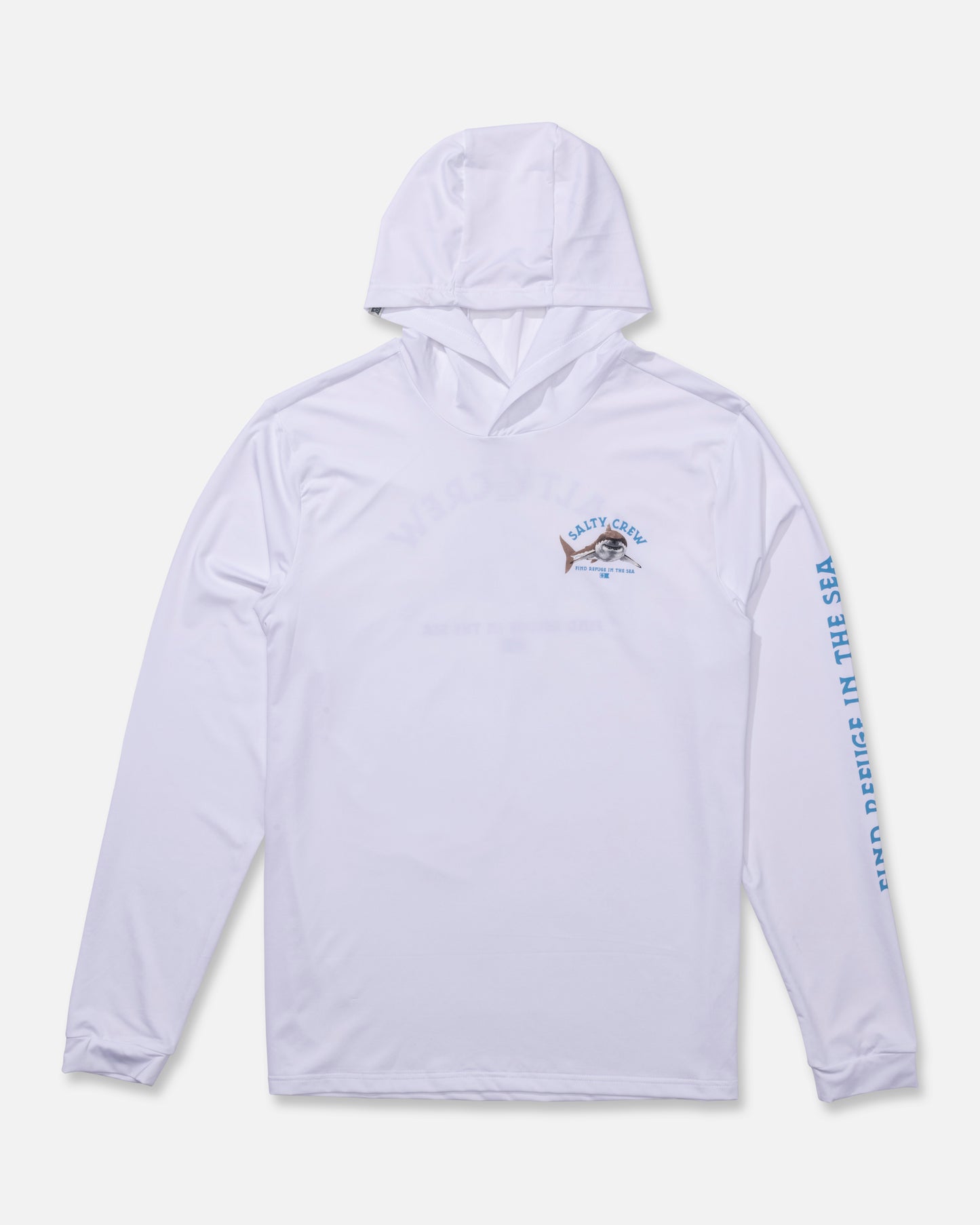 Lurking Sunshirt Hoodie - White