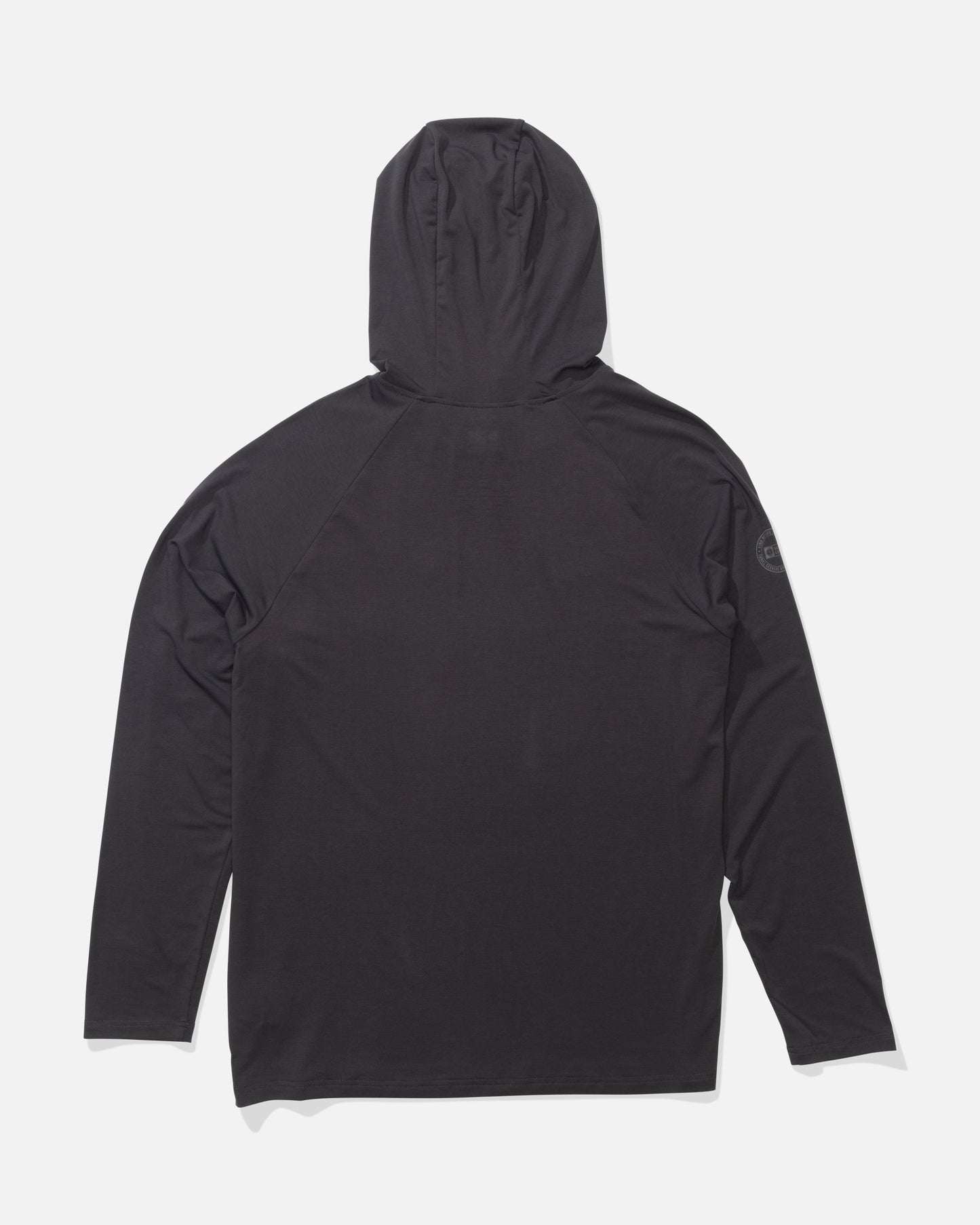 Back view of the Mariner Lite UV Hood - Charcoal. 